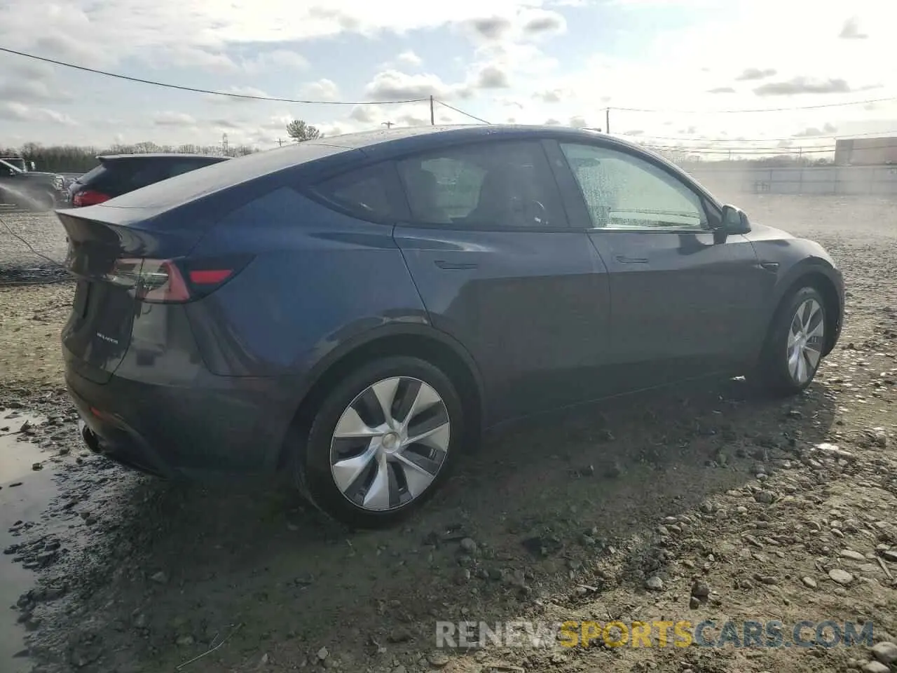 3 Photograph of a damaged car 7SAYGDEEXRA279594 TESLA MODEL Y 2024