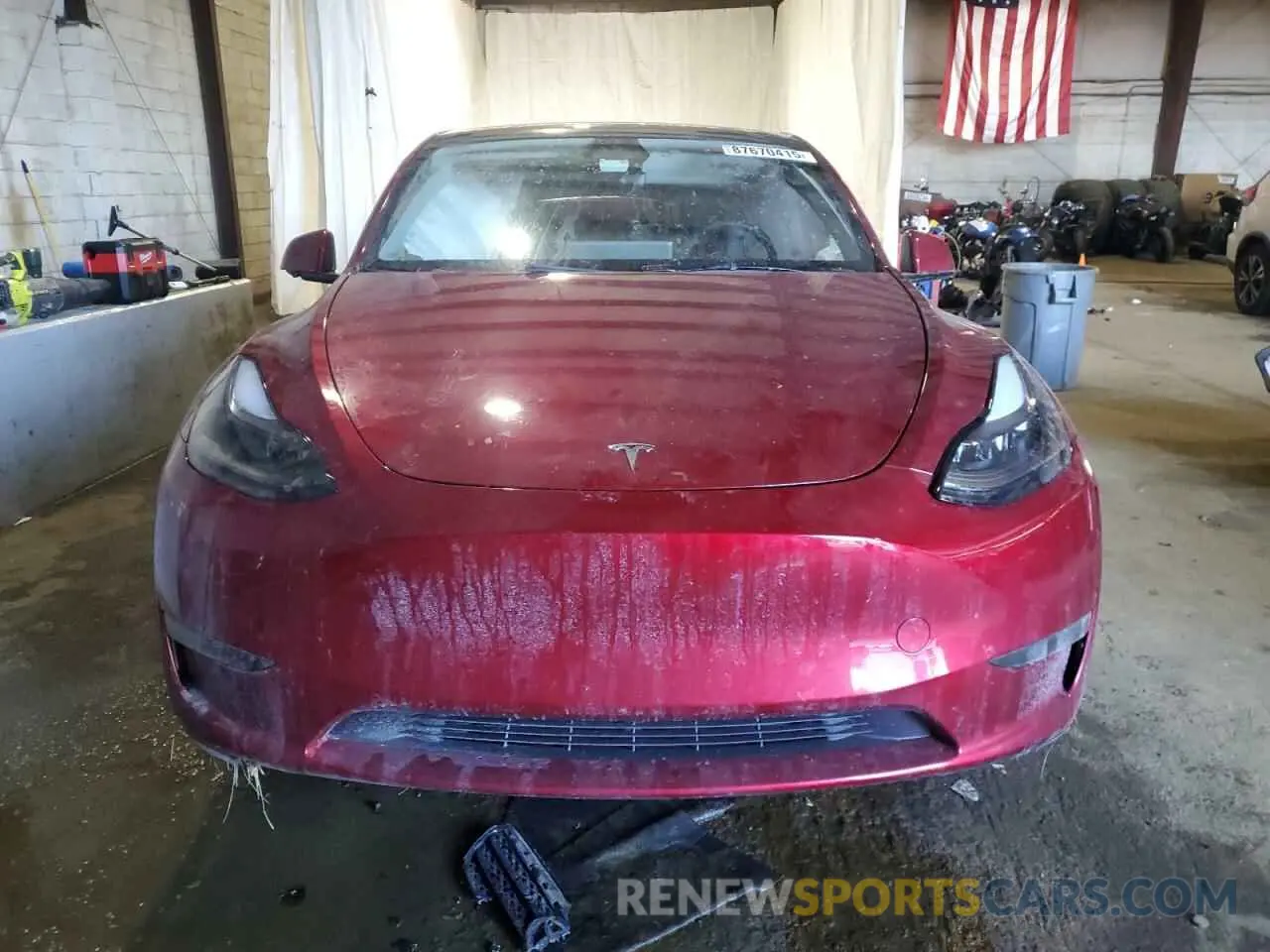 5 Photograph of a damaged car 7SAYGDEEXRA284763 TESLA MODEL Y 2024