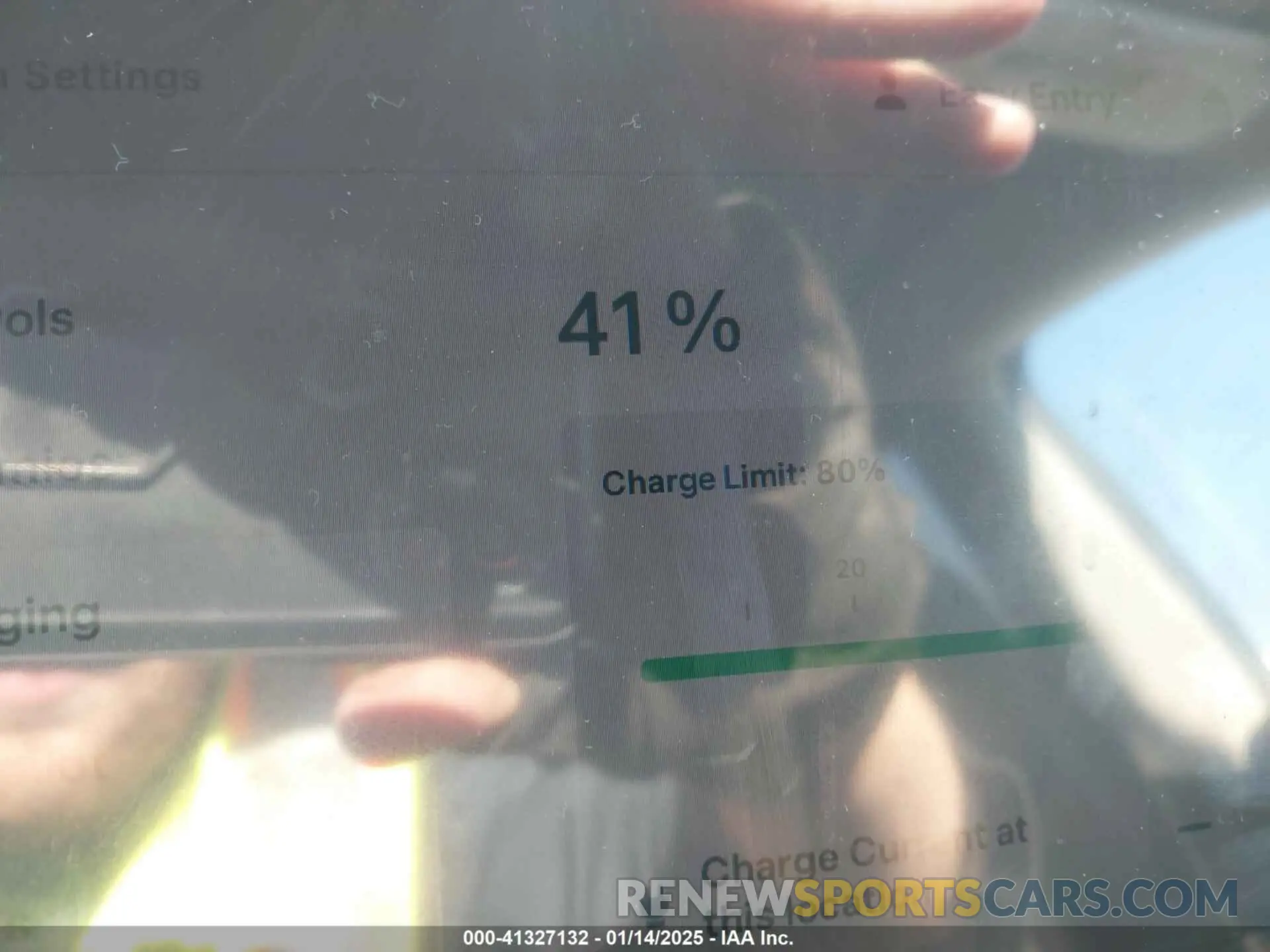 17 Photograph of a damaged car 7SAYGDEEXRA323691 TESLA MODEL Y 2024