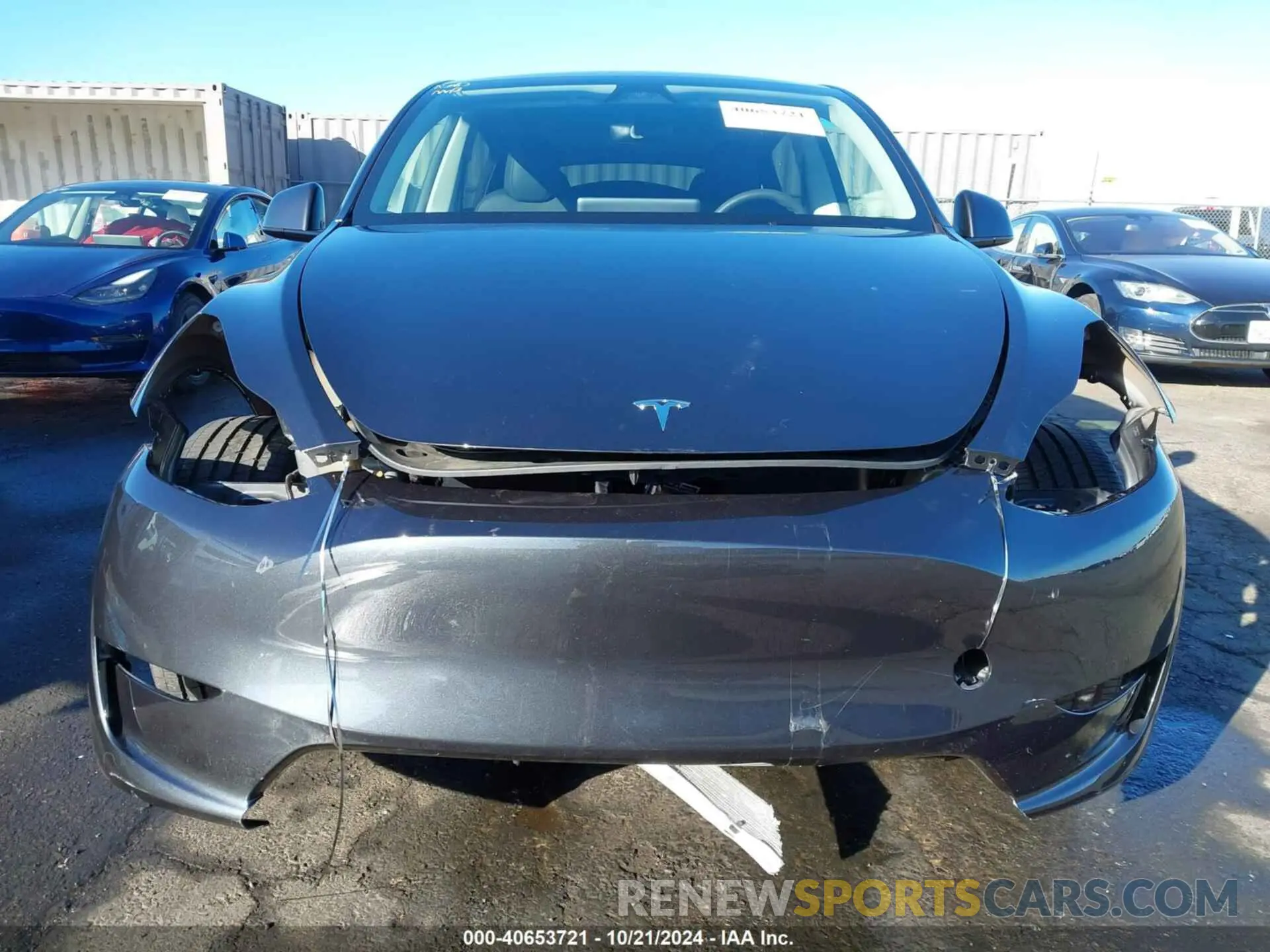 13 Photograph of a damaged car 7SAYGDEEXRF075879 TESLA MODEL Y 2024
