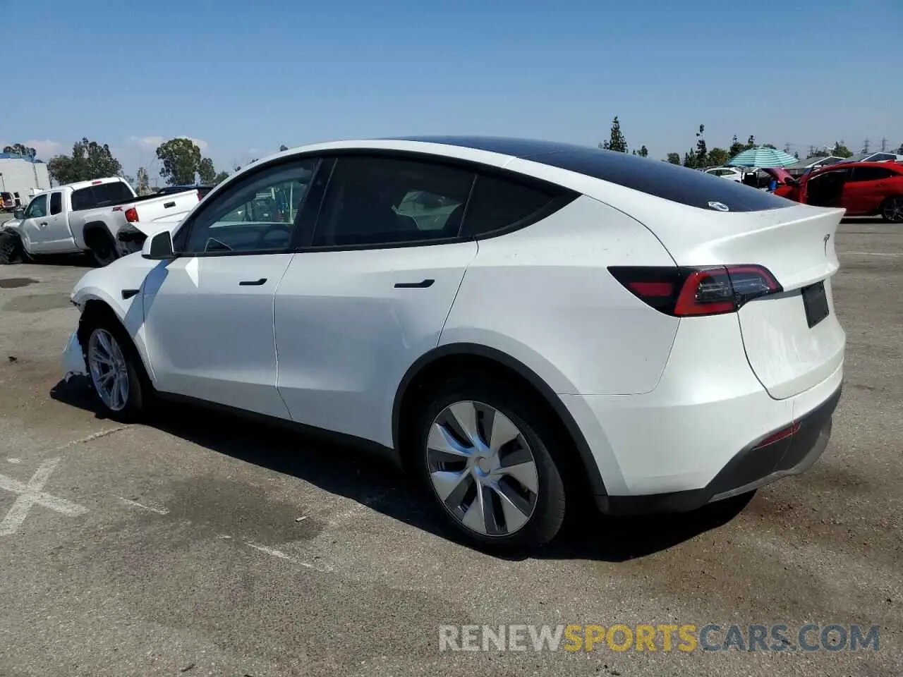 2 Photograph of a damaged car 7SAYGDEEXRF090916 TESLA MODEL Y 2024