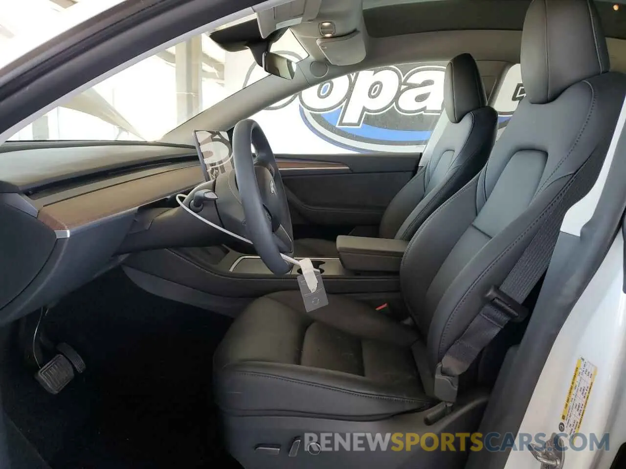7 Photograph of a damaged car 7SAYGDEEXRF122859 TESLA MODEL Y 2024