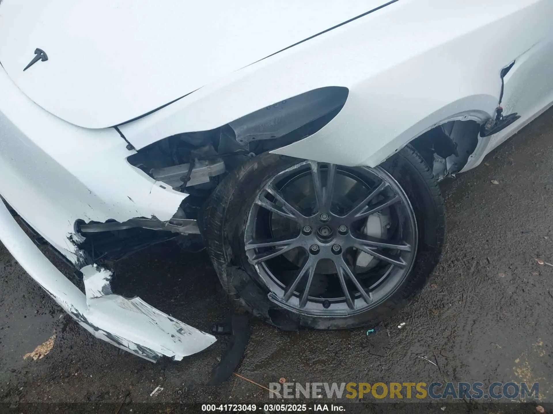 6 Photograph of a damaged car 7SAYGDEEXRF230169 TESLA MODEL Y 2024