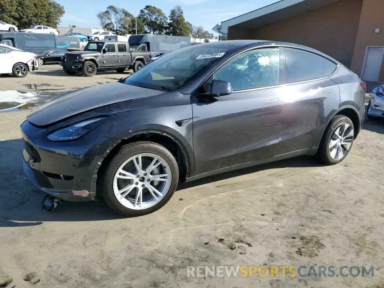 1 Photograph of a damaged car 7SAYGDEEXRF995933 TESLA MODEL Y 2024