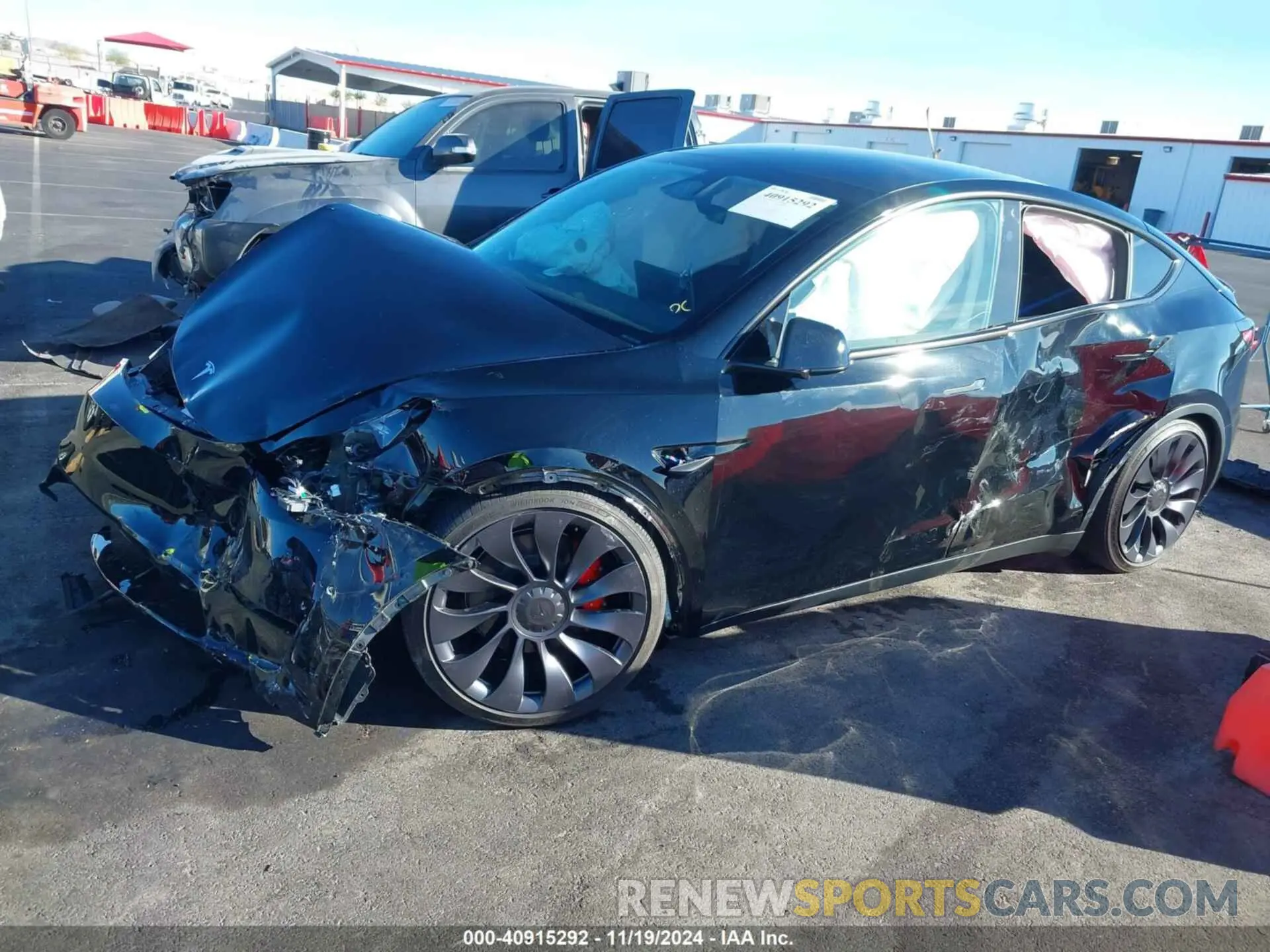 13 Photograph of a damaged car 7SAYGDEF0RA281380 TESLA MODEL Y 2024
