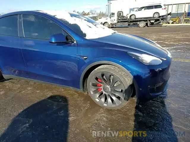 12 Photograph of a damaged car 7SAYGDEF0RA312711 TESLA MODEL Y 2024