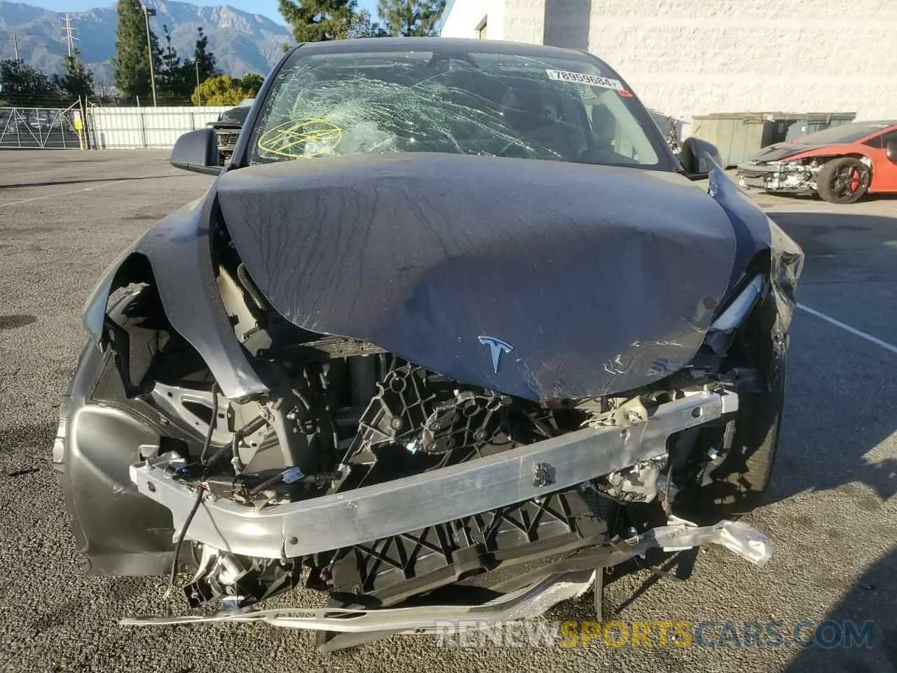 5 Фотография поврежденного автомобиля 7SAYGDEF0RF024576 TESLA MODEL Y 2024