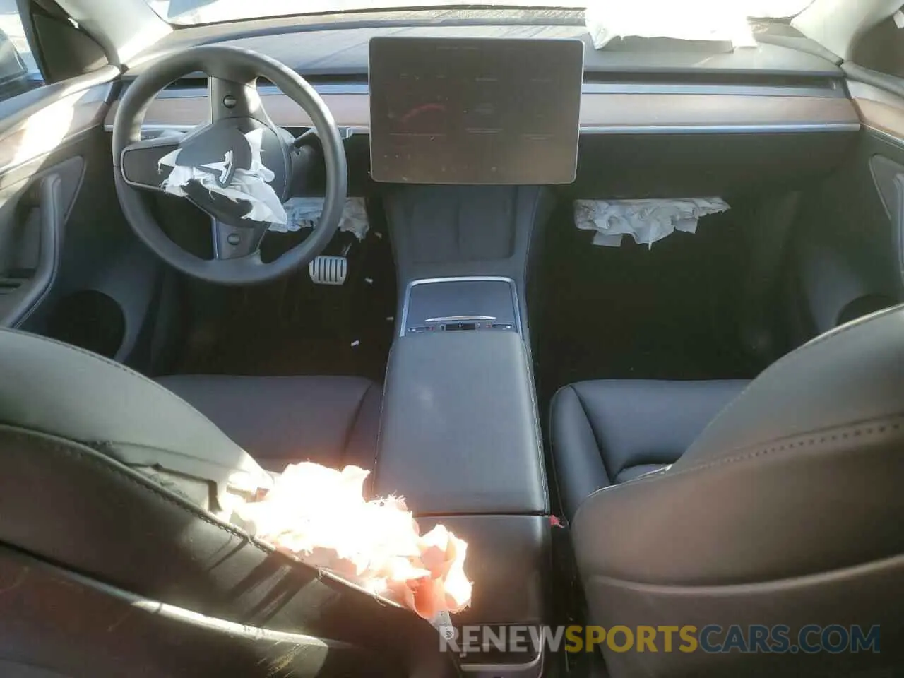 8 Фотография поврежденного автомобиля 7SAYGDEF0RF024576 TESLA MODEL Y 2024