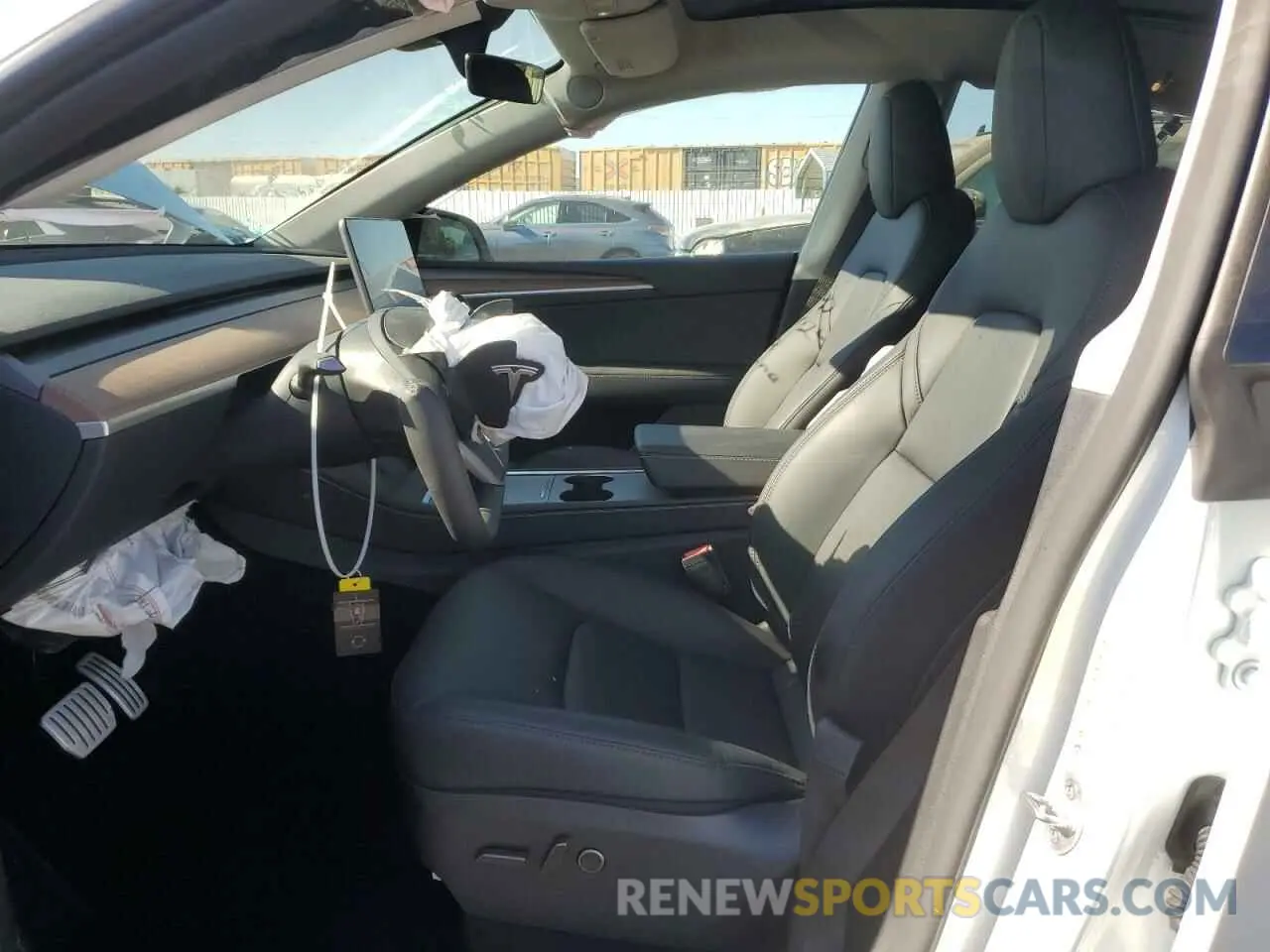 7 Photograph of a damaged car 7SAYGDEF0RF059523 TESLA MODEL Y 2024