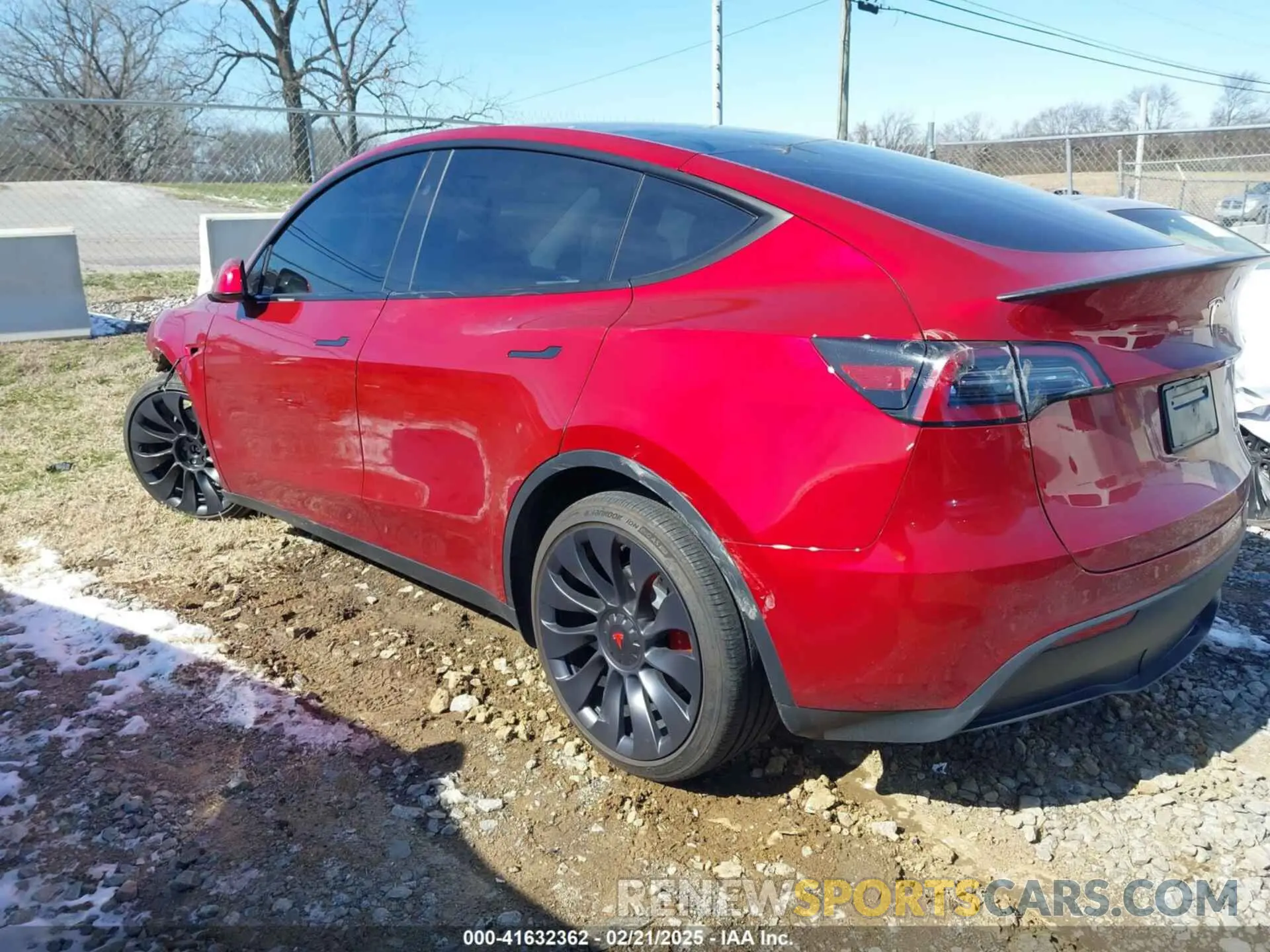 3 Фотография поврежденного автомобиля 7SAYGDEF1RA322163 TESLA MODEL Y 2024