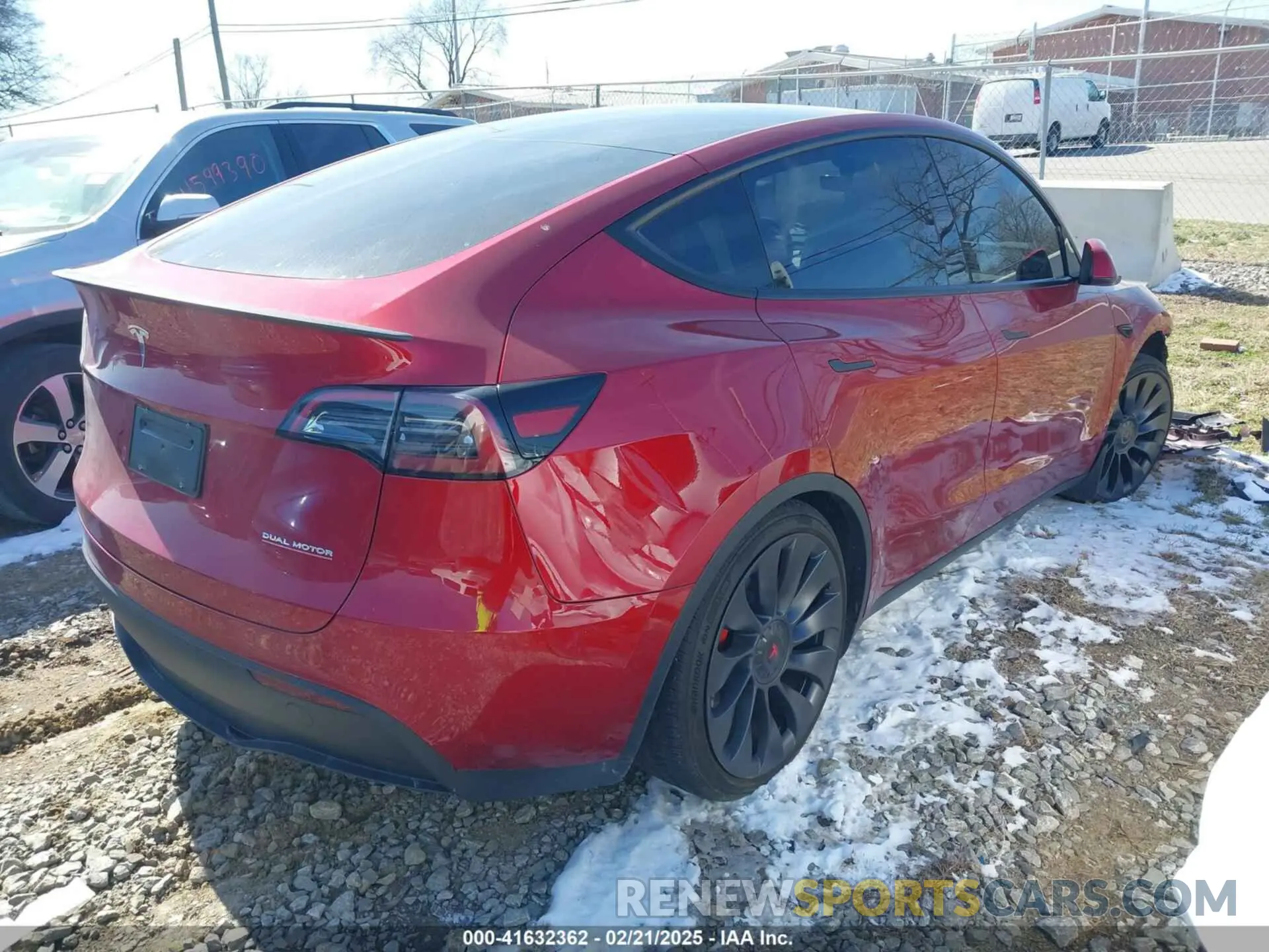 4 Фотография поврежденного автомобиля 7SAYGDEF1RA322163 TESLA MODEL Y 2024