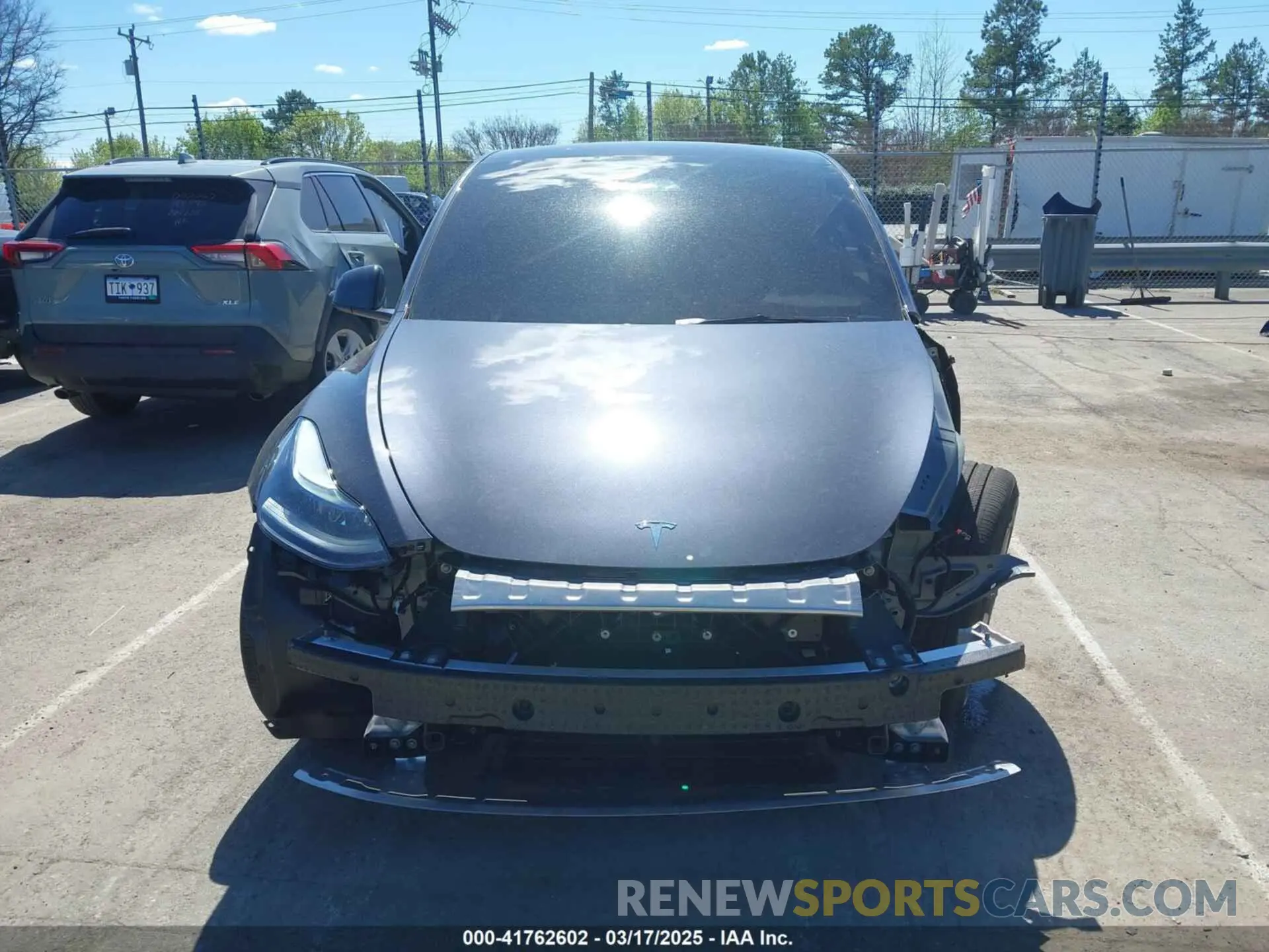 13 Фотография поврежденного автомобиля 7SAYGDEF1RA329825 TESLA MODEL Y 2024