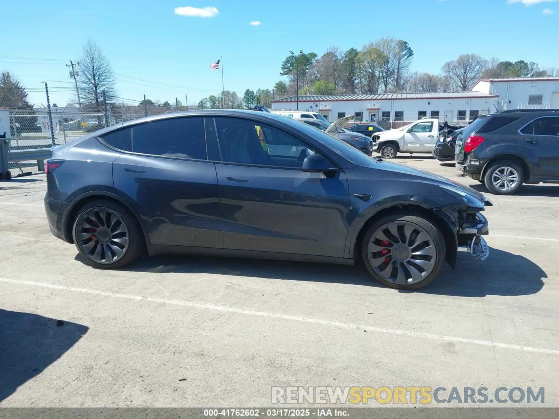 14 Фотография поврежденного автомобиля 7SAYGDEF1RA329825 TESLA MODEL Y 2024