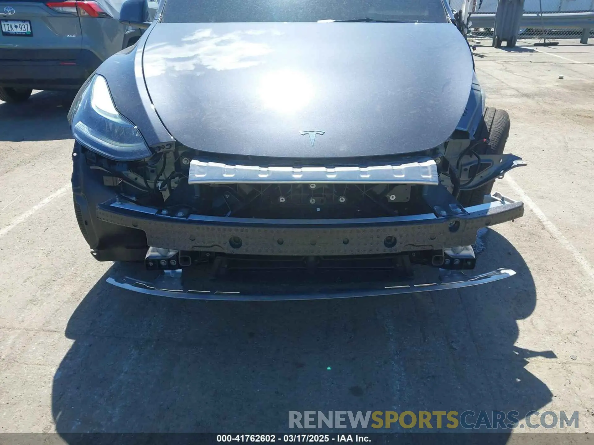 6 Фотография поврежденного автомобиля 7SAYGDEF1RA329825 TESLA MODEL Y 2024