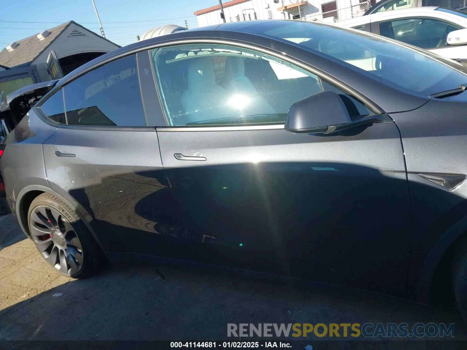 13 Photograph of a damaged car 7SAYGDEF1RF040821 TESLA MODEL Y 2024