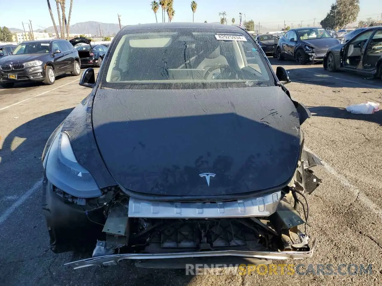 5 Photograph of a damaged car 7SAYGDEF1RF163776 TESLA MODEL Y 2024