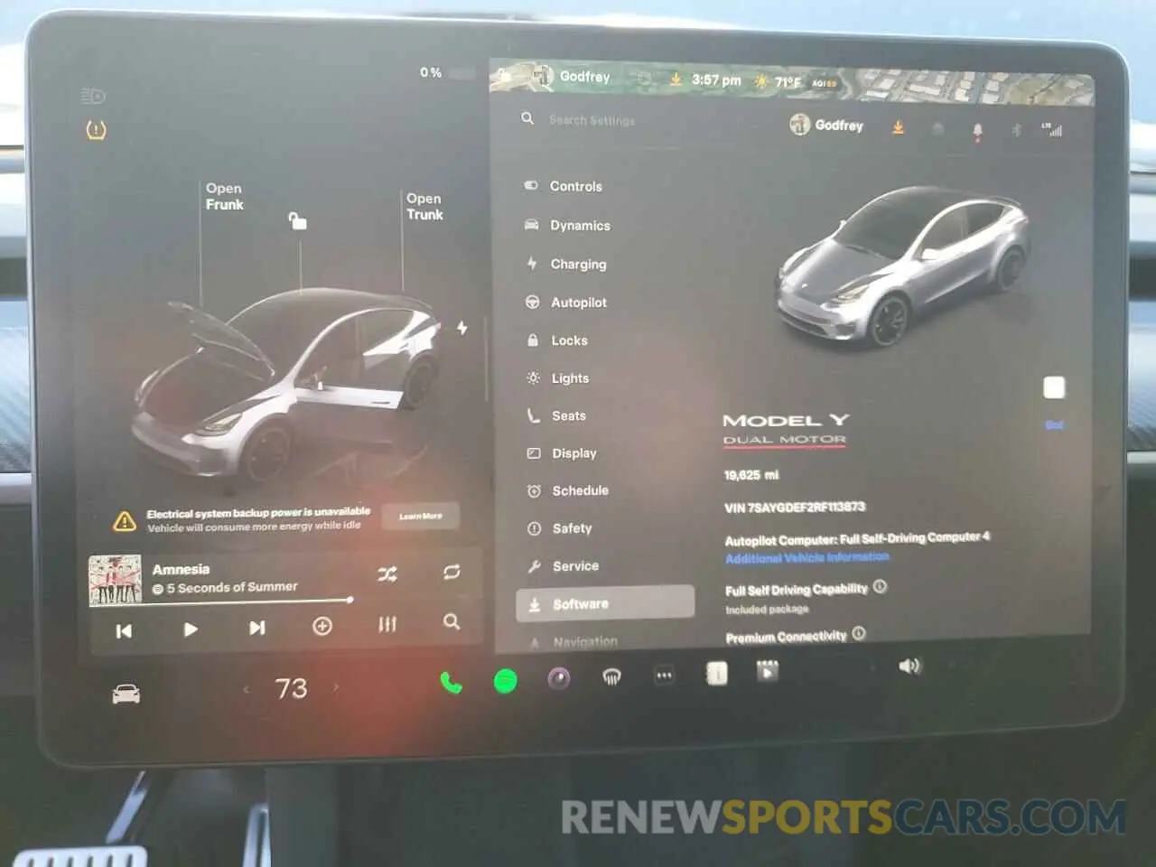 9 Фотография поврежденного автомобиля 7SAYGDEF2RF113873 TESLA MODEL Y 2024