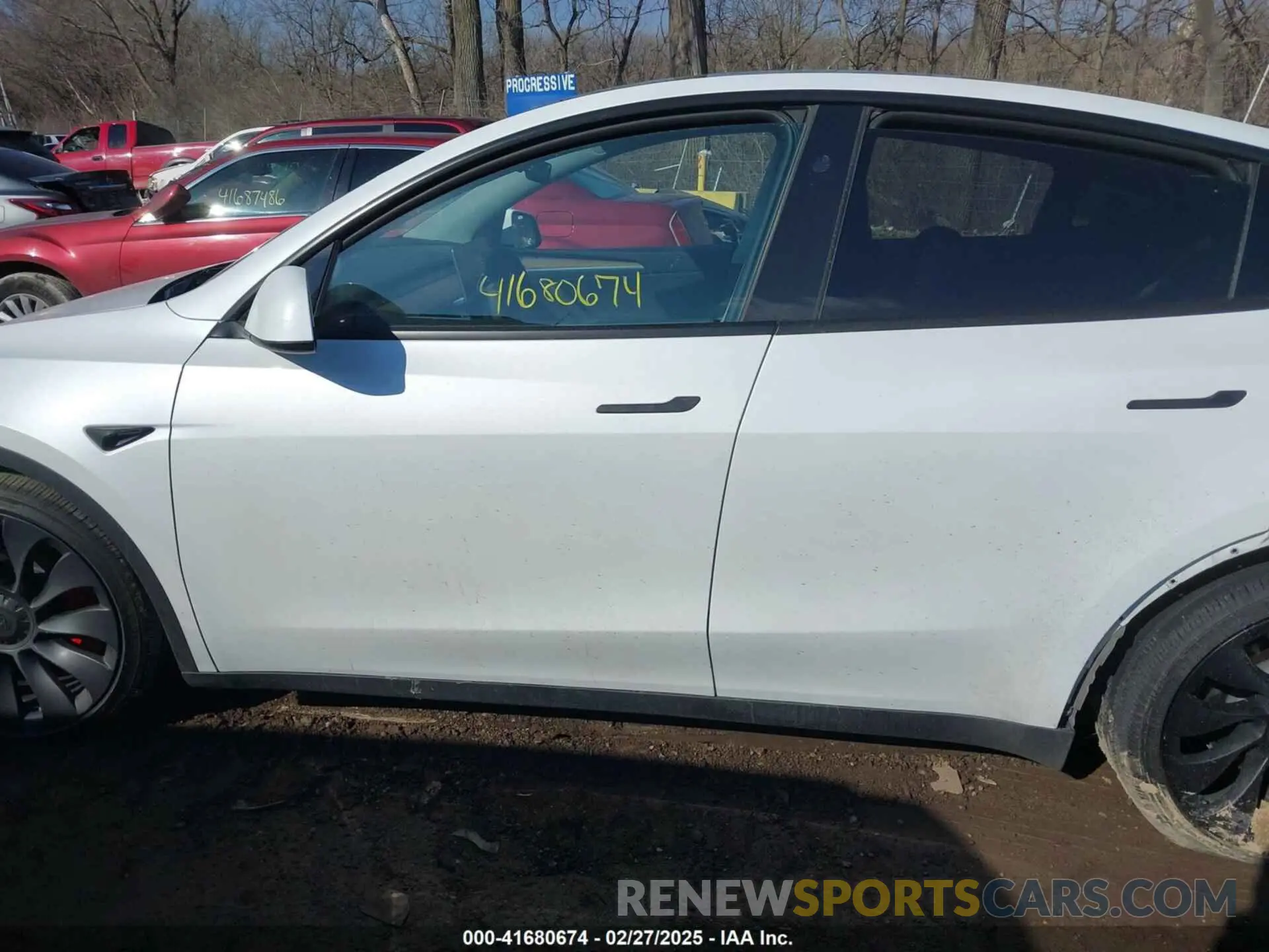 14 Фотография поврежденного автомобиля 7SAYGDEF3RA281969 TESLA MODEL Y 2024