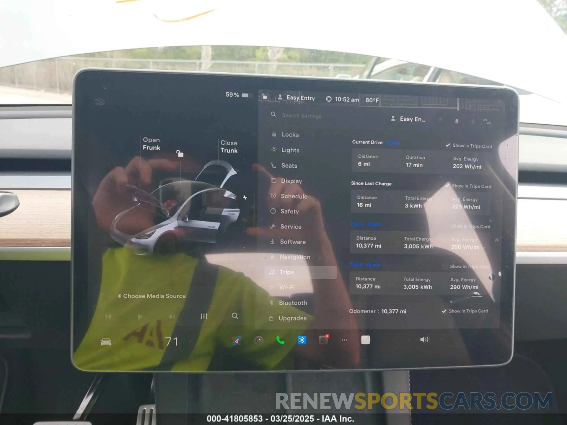 7 Photograph of a damaged car 7SAYGDEF3RA307468 TESLA MODEL Y 2024