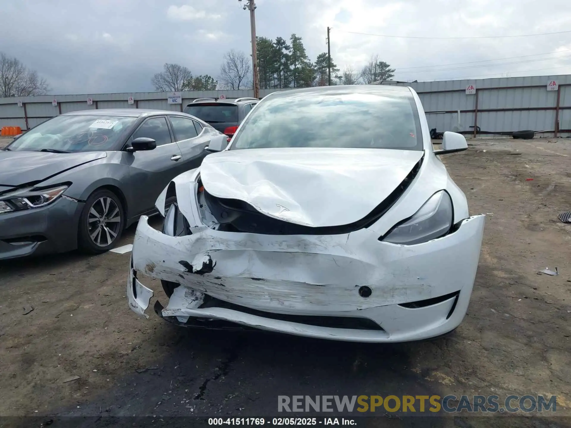 11 Фотография поврежденного автомобиля 7SAYGDEF4RA278532 TESLA MODEL Y 2024