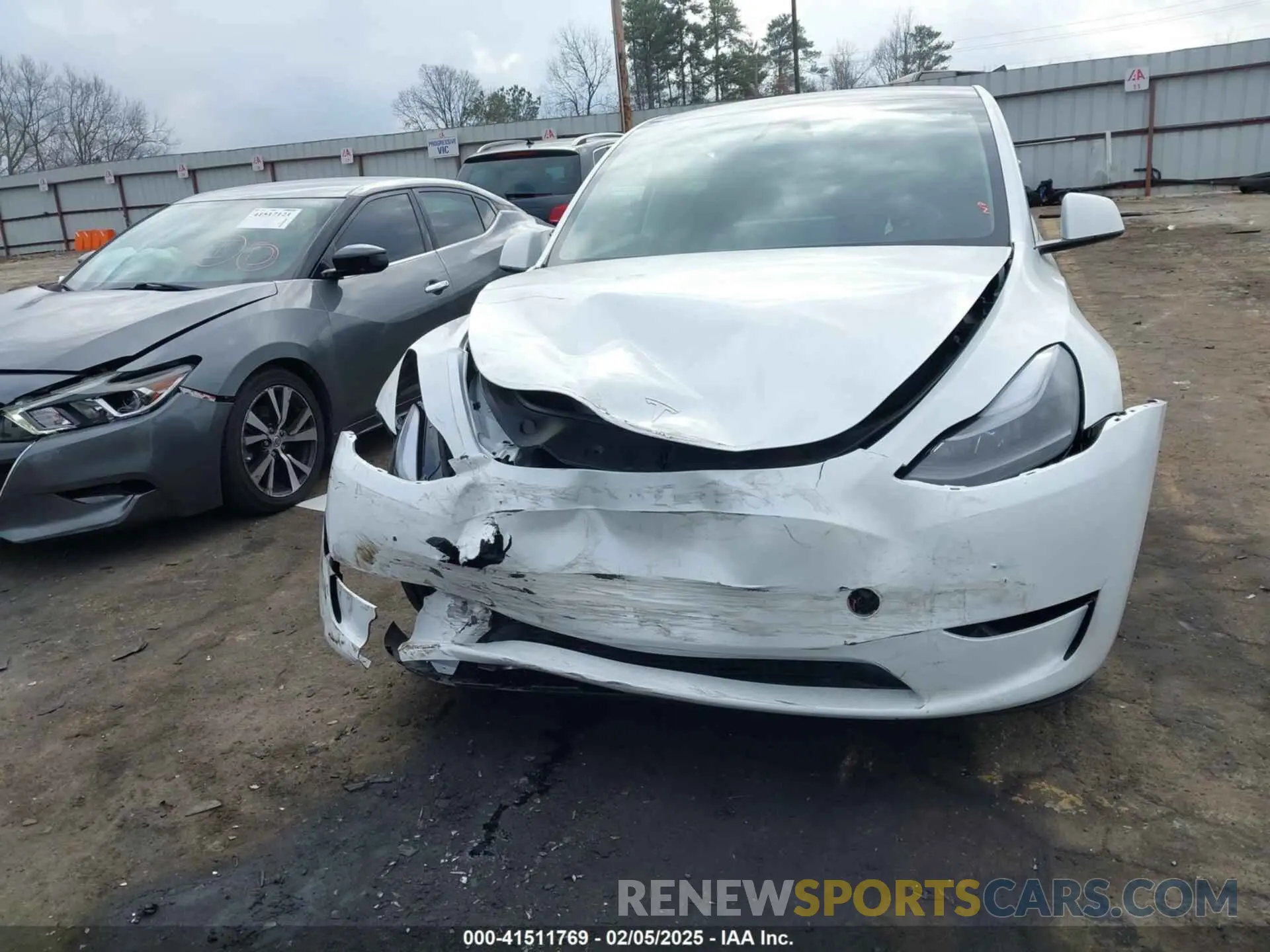 6 Фотография поврежденного автомобиля 7SAYGDEF4RA278532 TESLA MODEL Y 2024