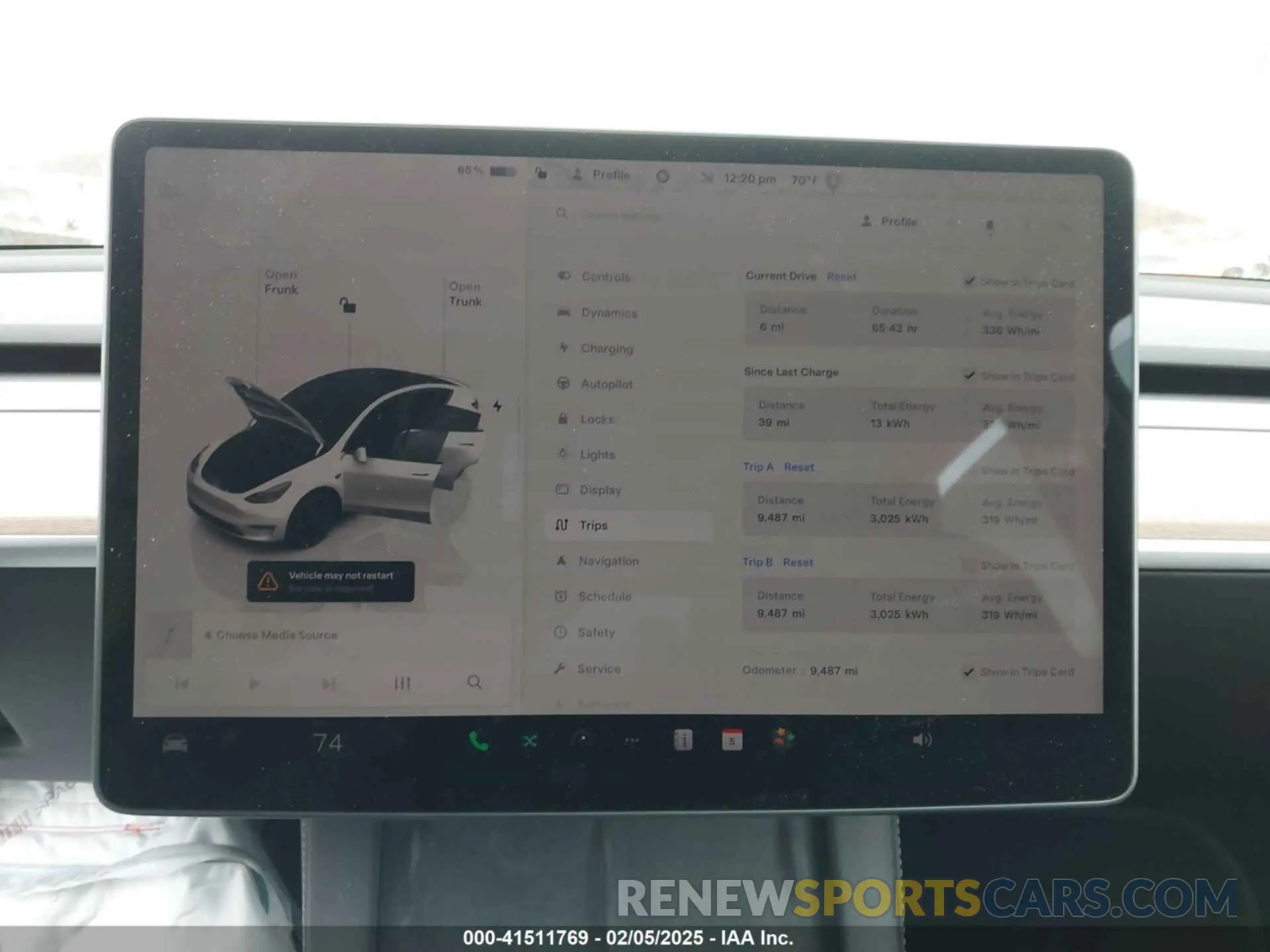 7 Фотография поврежденного автомобиля 7SAYGDEF4RA278532 TESLA MODEL Y 2024
