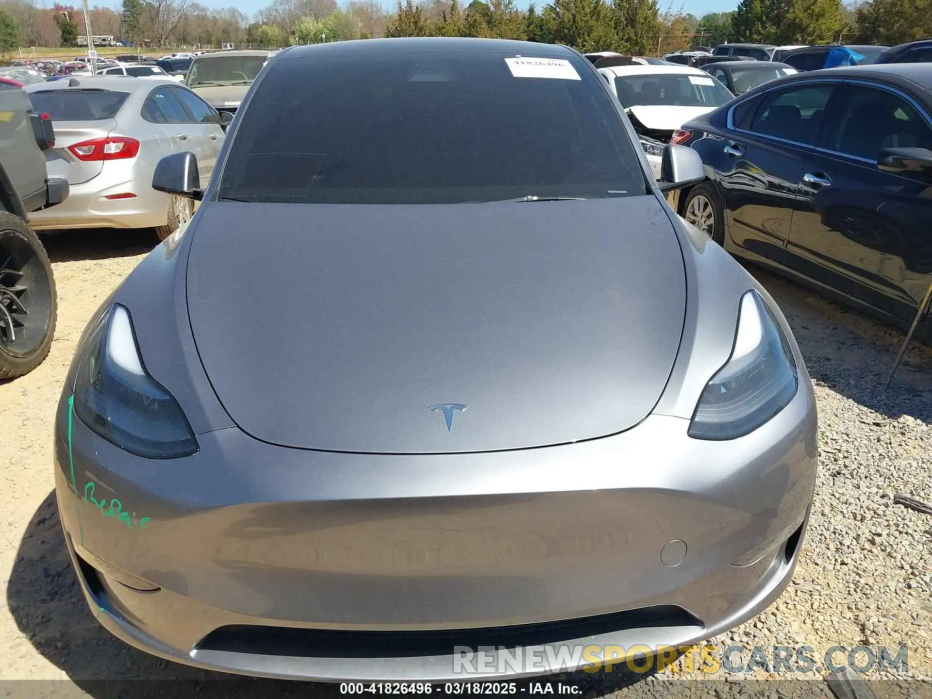 12 Photograph of a damaged car 7SAYGDEF4RA310248 TESLA MODEL Y 2024