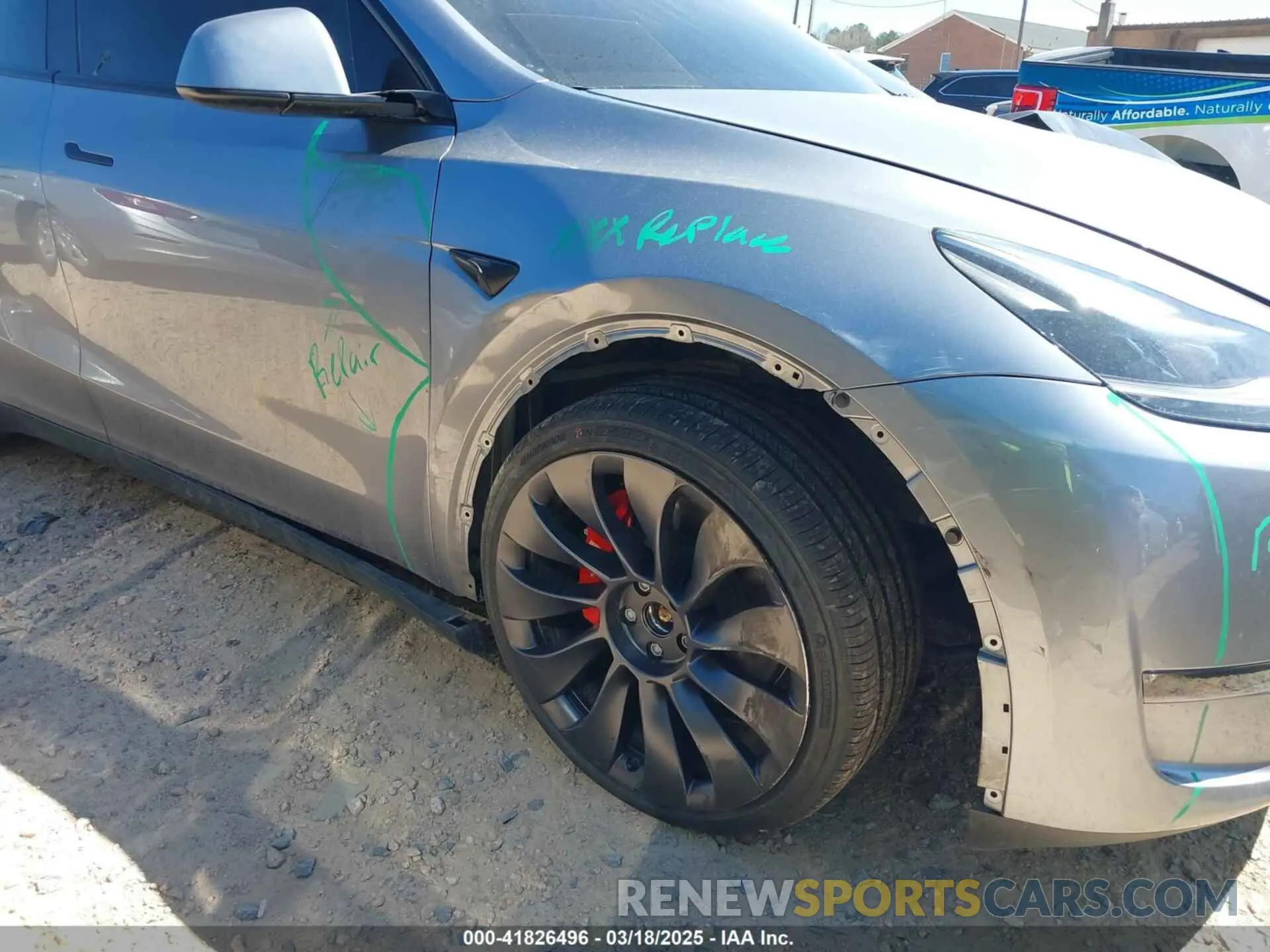6 Photograph of a damaged car 7SAYGDEF4RA310248 TESLA MODEL Y 2024