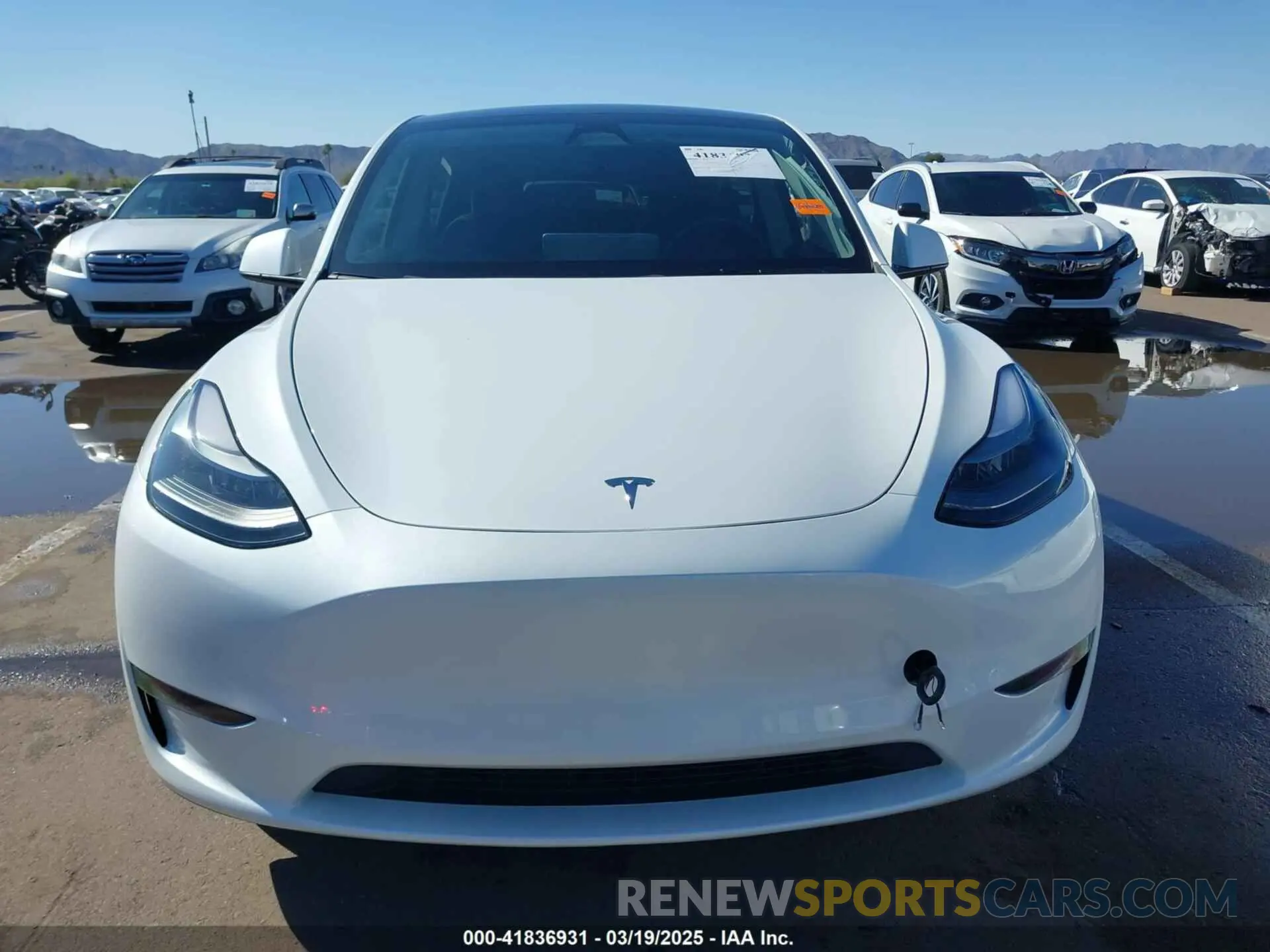 12 Photograph of a damaged car 7SAYGDEF4RF053711 TESLA MODEL Y 2024