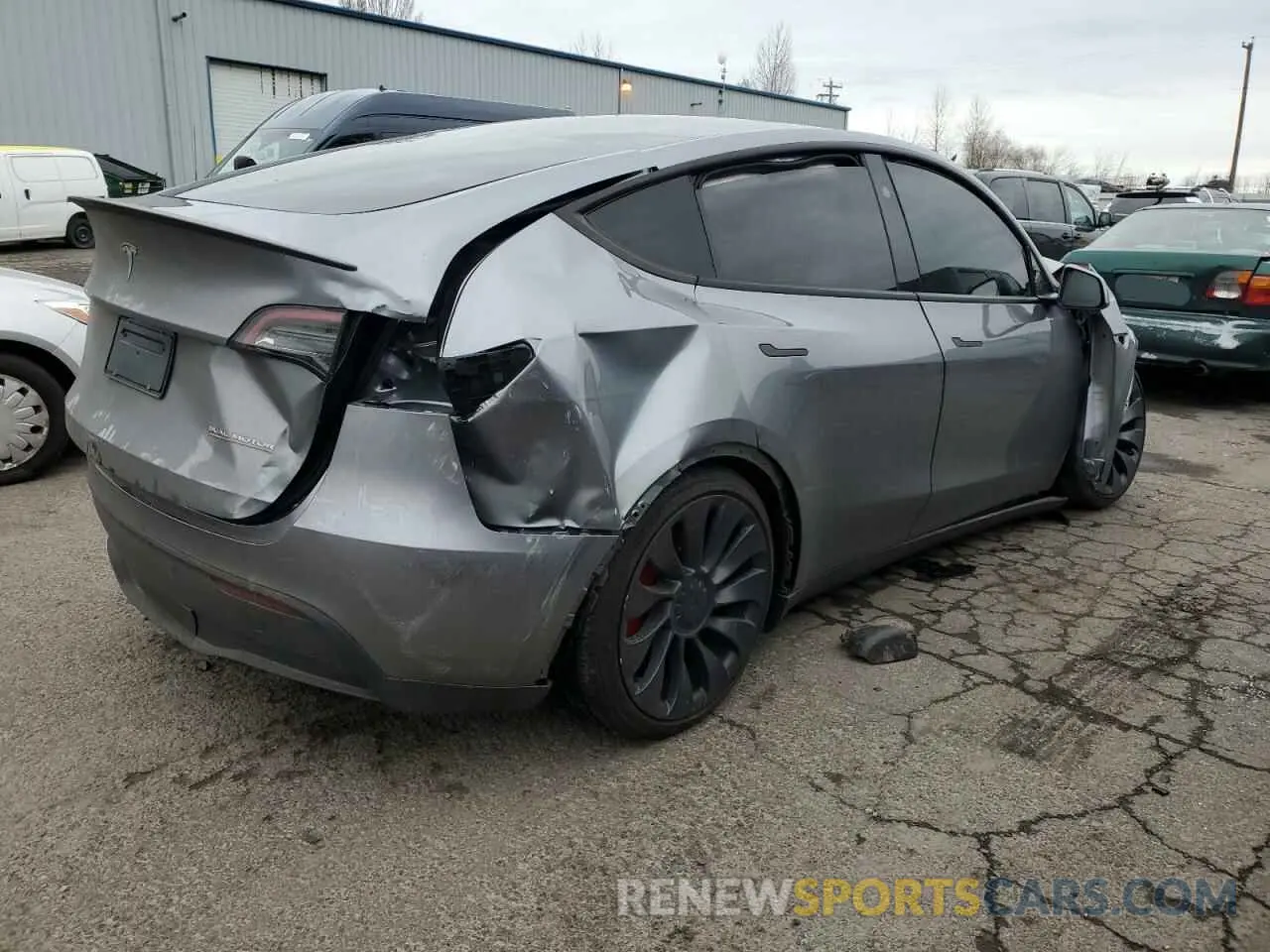 3 Фотография поврежденного автомобиля 7SAYGDEF4RF152108 TESLA MODEL Y 2024