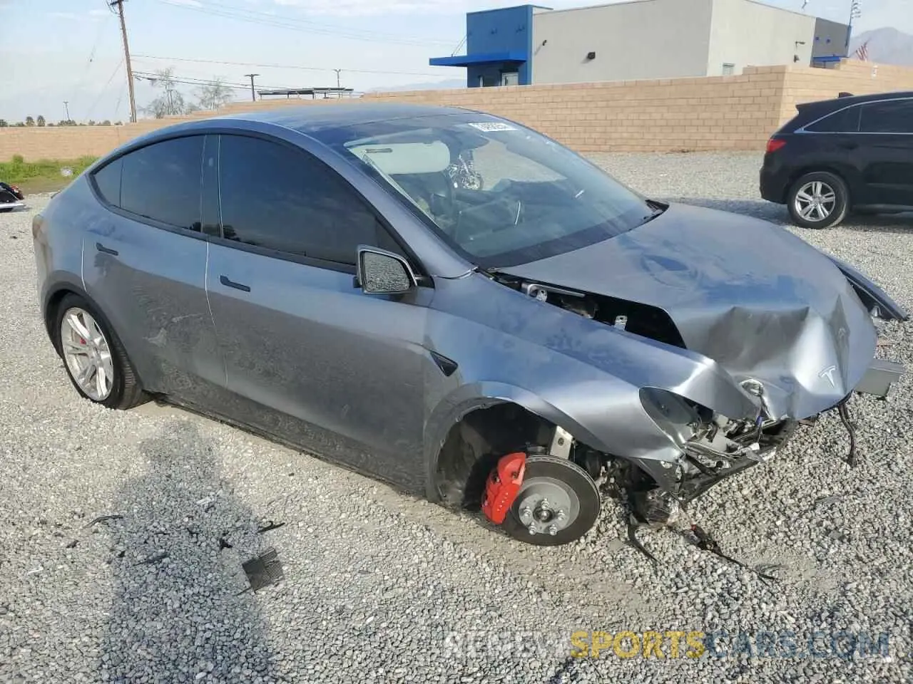 4 Фотография поврежденного автомобиля 7SAYGDEF5RA289071 TESLA MODEL Y 2024
