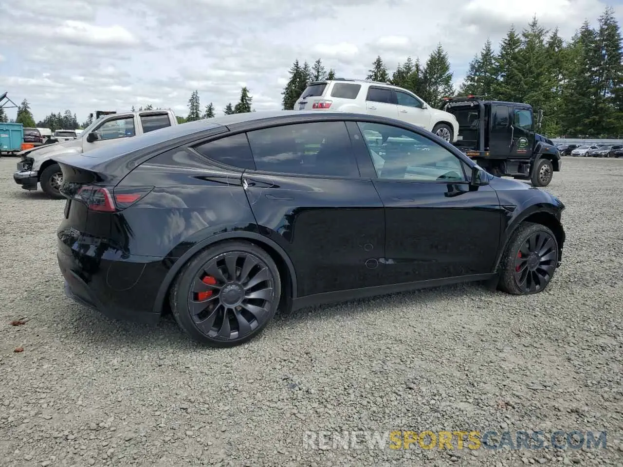 3 Фотография поврежденного автомобиля 7SAYGDEF5RF064183 TESLA MODEL Y 2024