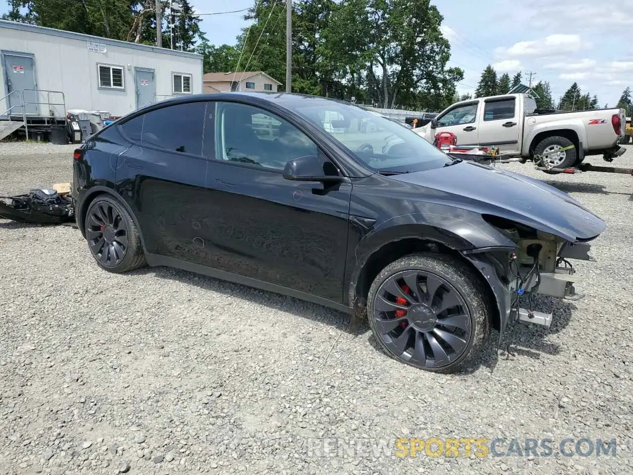 4 Фотография поврежденного автомобиля 7SAYGDEF5RF064183 TESLA MODEL Y 2024