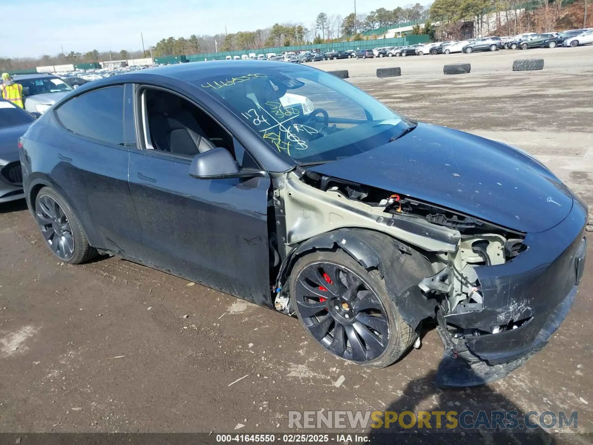 13 Photograph of a damaged car 7SAYGDEF6RA266687 TESLA MODEL Y 2024