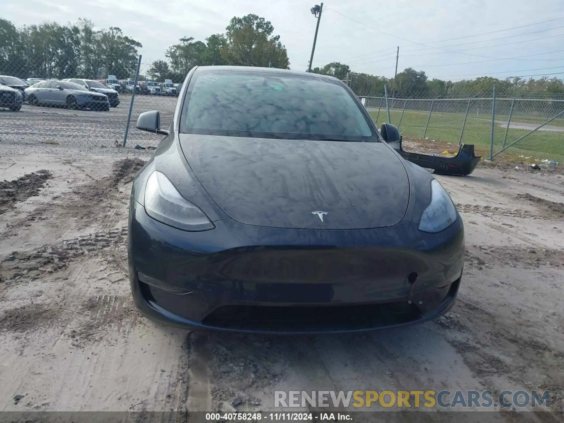 12 Photograph of a damaged car 7SAYGDEF6RF022993 TESLA MODEL Y 2024