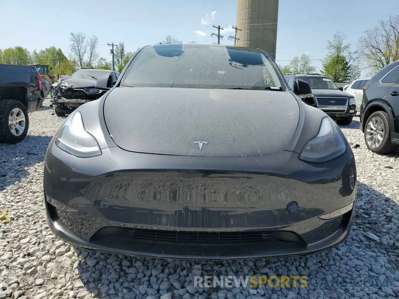 5 Photograph of a damaged car 7SAYGDEF6RF156631 TESLA MODEL Y 2024