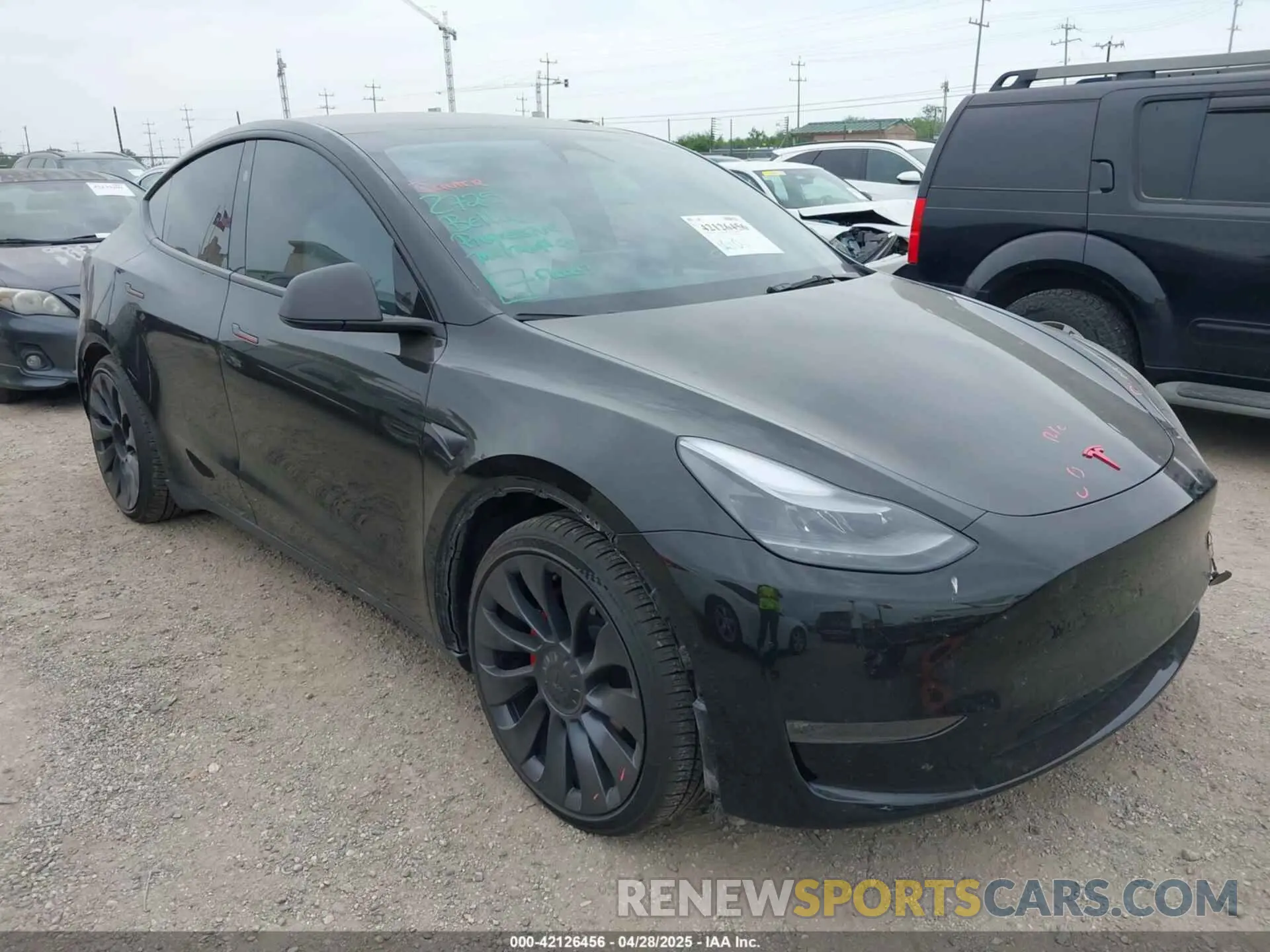 1 Фотография поврежденного автомобиля 7SAYGDEF7RA267752 TESLA MODEL Y 2024
