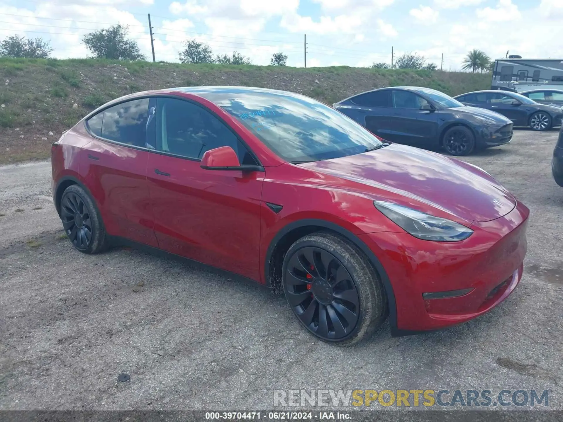 1 Фотография поврежденного автомобиля 7SAYGDEF7RA282834 TESLA MODEL Y 2024