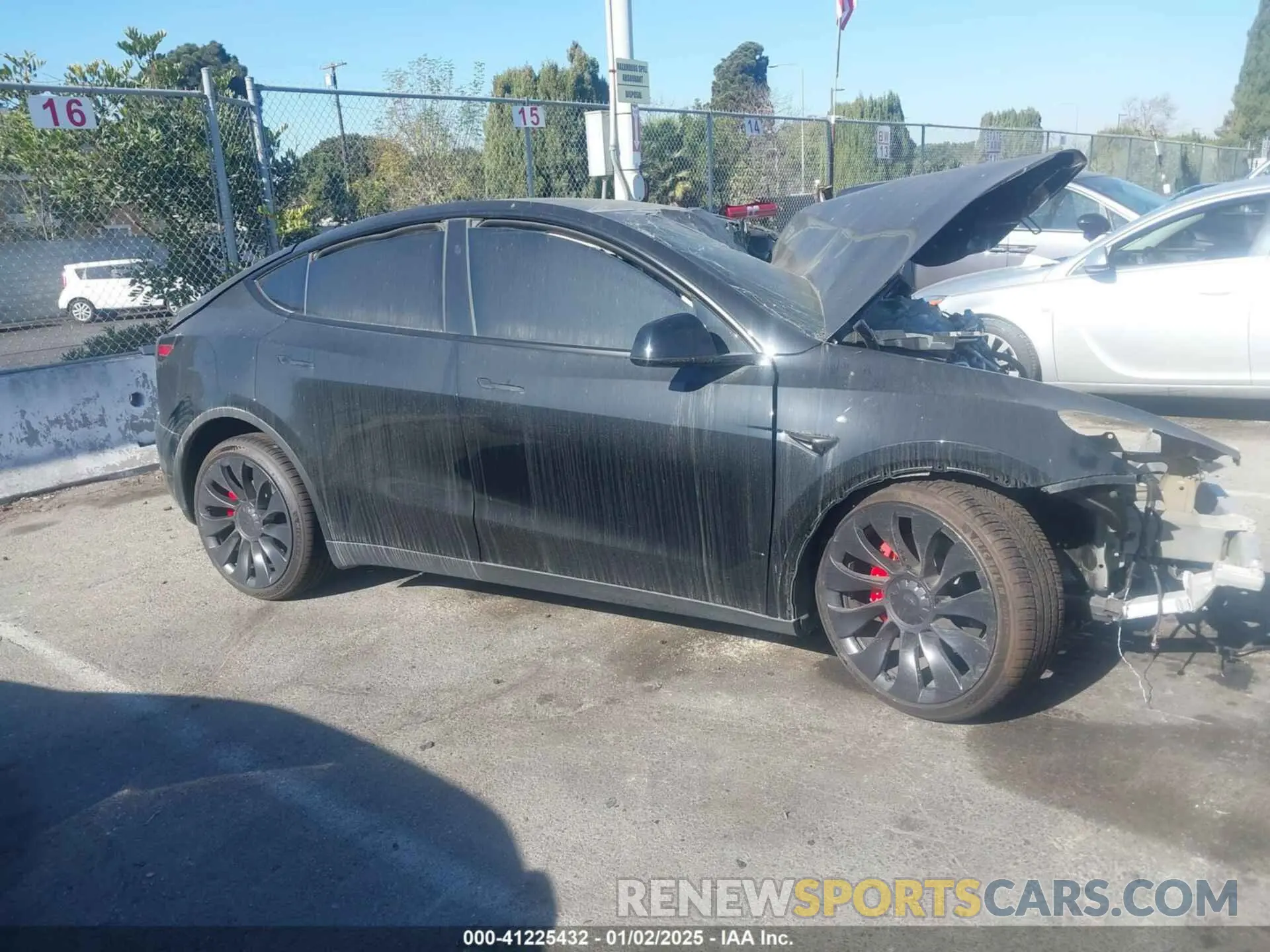 12 Фотография поврежденного автомобиля 7SAYGDEF7RF021464 TESLA MODEL Y 2024