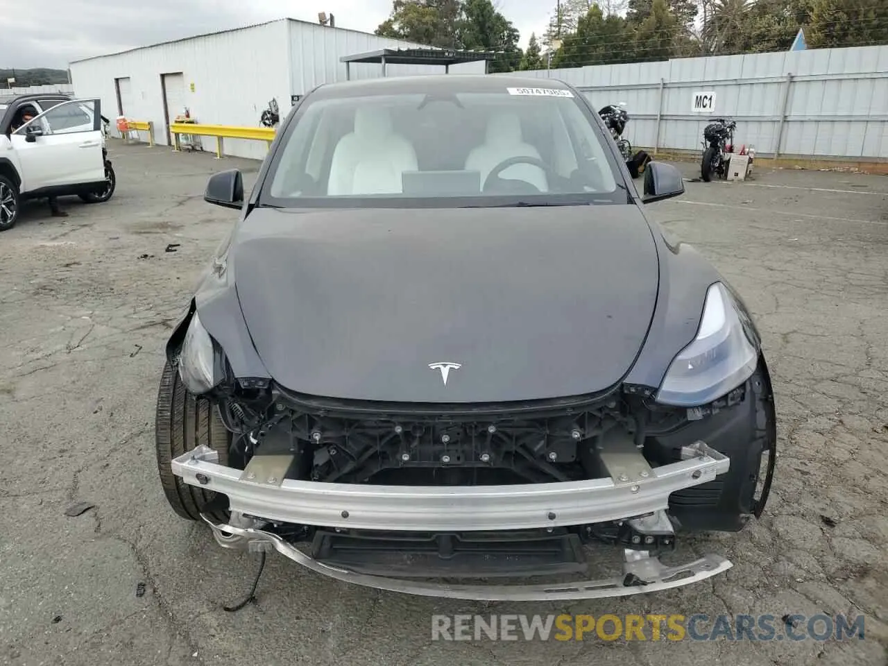 5 Фотография поврежденного автомобиля 7SAYGDEF7RF093054 TESLA MODEL Y 2024