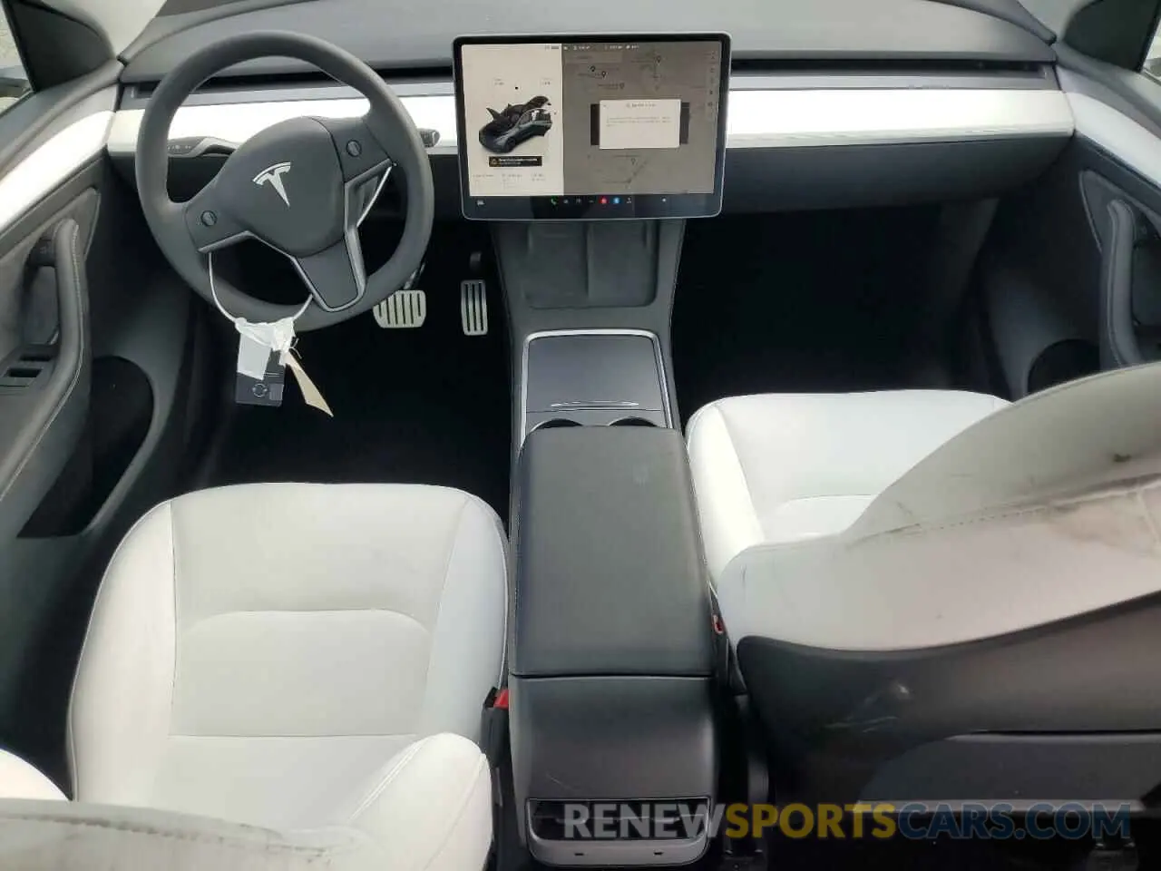 8 Фотография поврежденного автомобиля 7SAYGDEF7RF093054 TESLA MODEL Y 2024