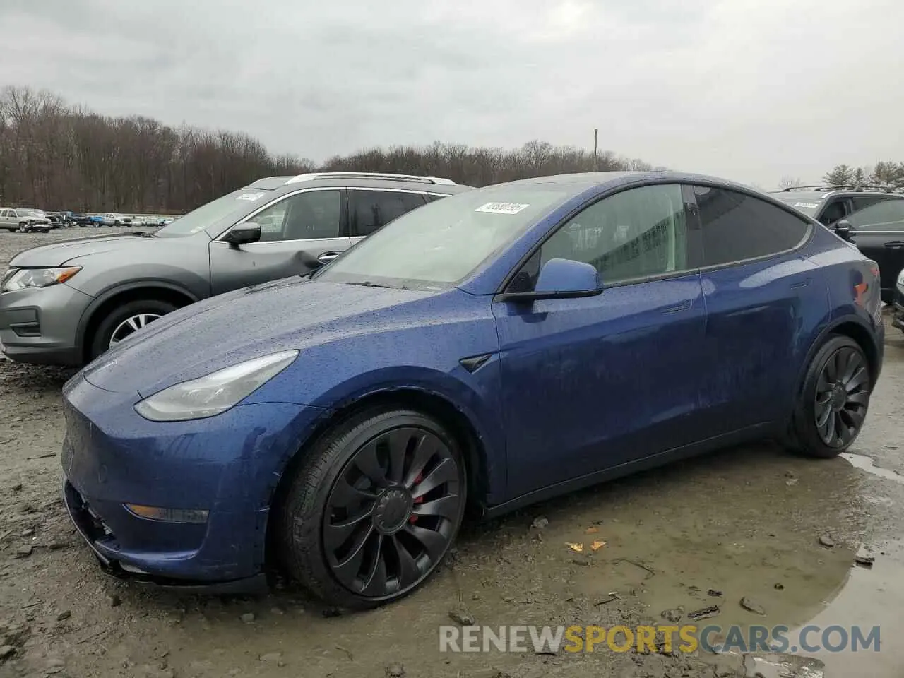 1 Фотография поврежденного автомобиля 7SAYGDEF8RA303514 TESLA MODEL Y 2024