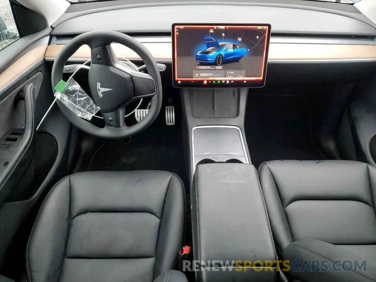 8 Фотография поврежденного автомобиля 7SAYGDEF8RA303514 TESLA MODEL Y 2024