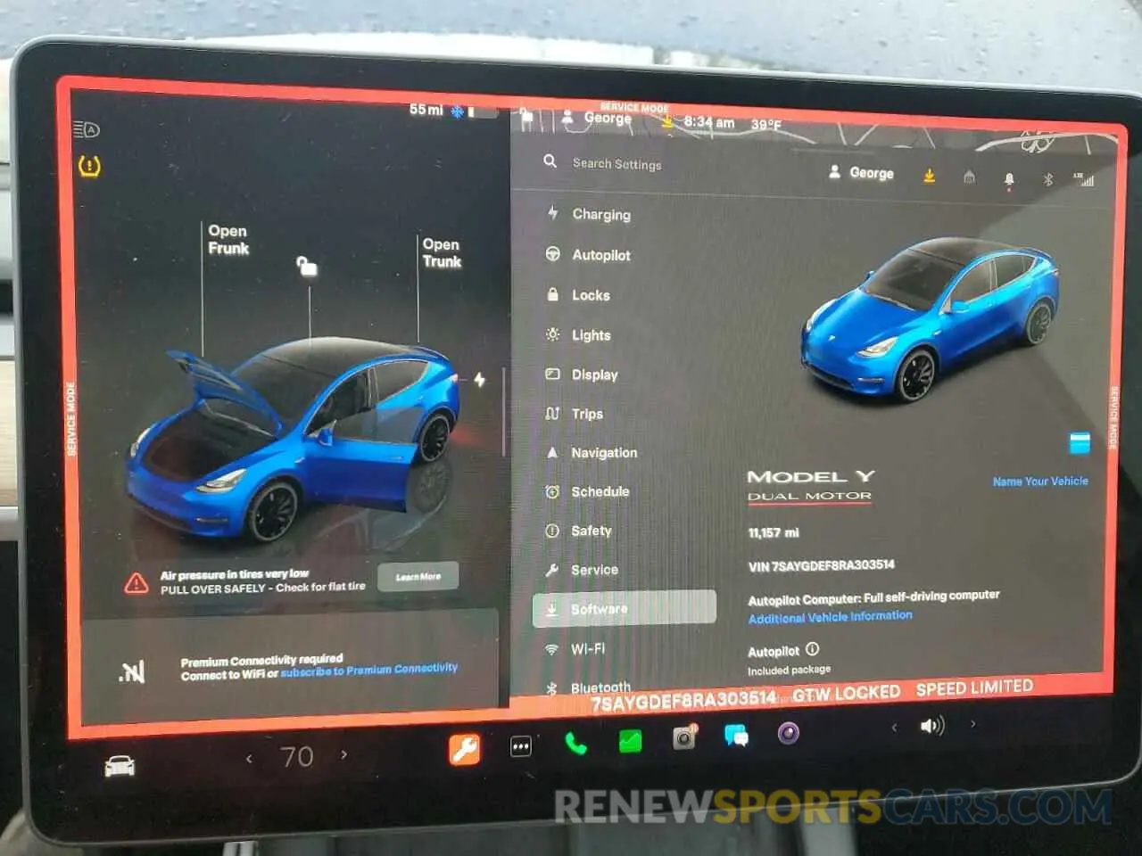 9 Фотография поврежденного автомобиля 7SAYGDEF8RA303514 TESLA MODEL Y 2024