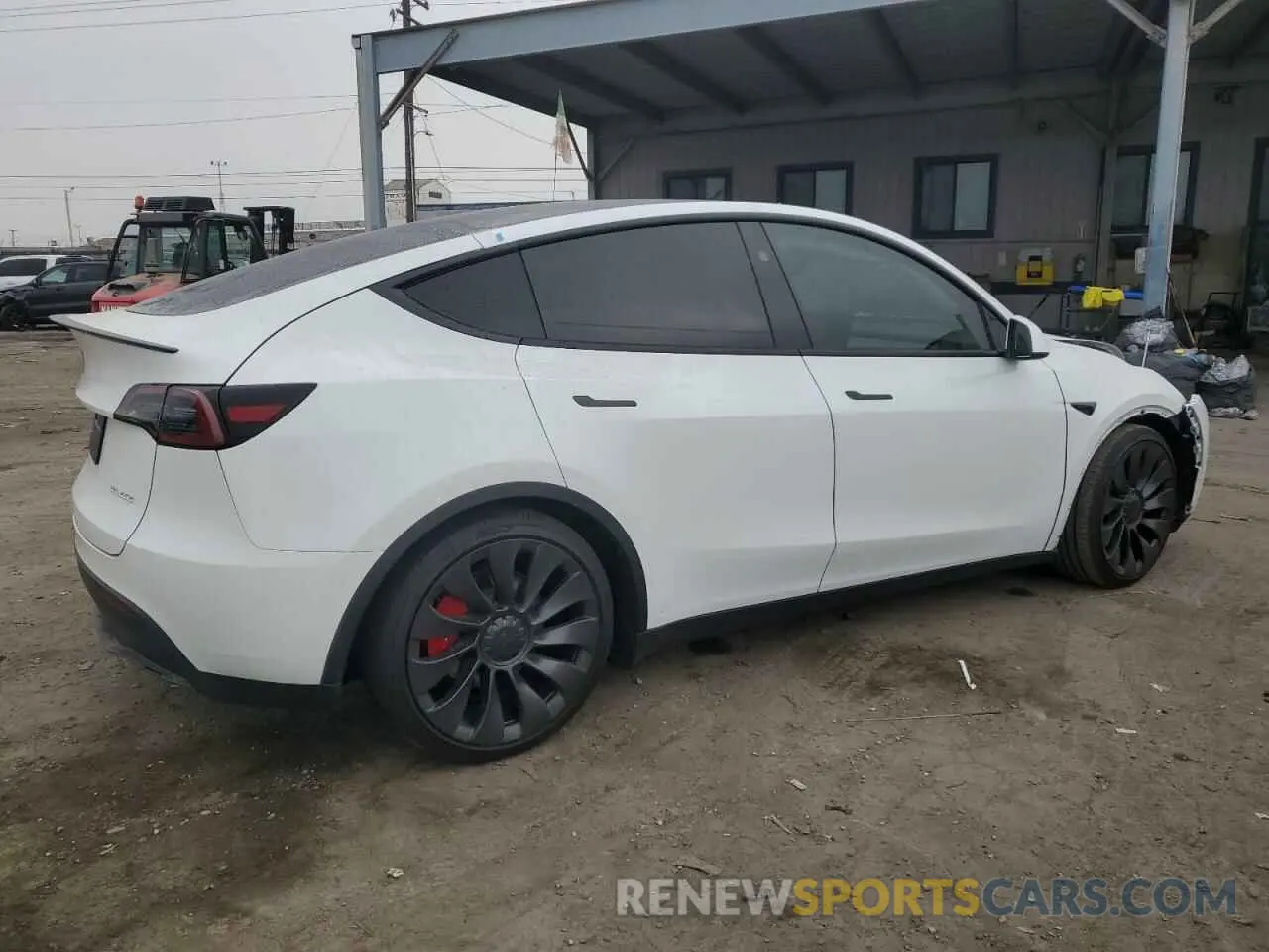 3 Фотография поврежденного автомобиля 7SAYGDEF8RF113876 TESLA MODEL Y 2024