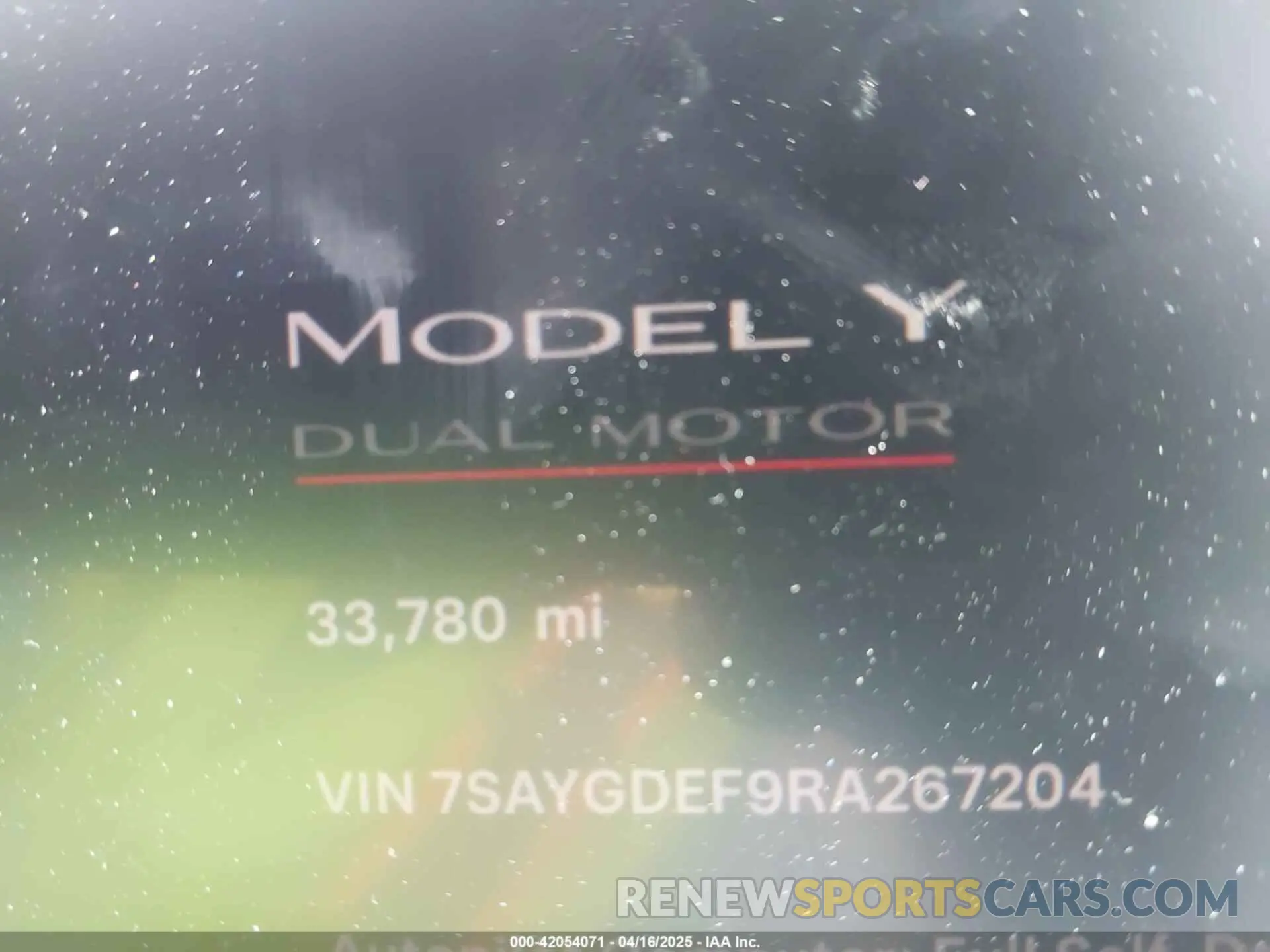 14 Фотография поврежденного автомобиля 7SAYGDEF9RA267204 TESLA MODEL Y 2024