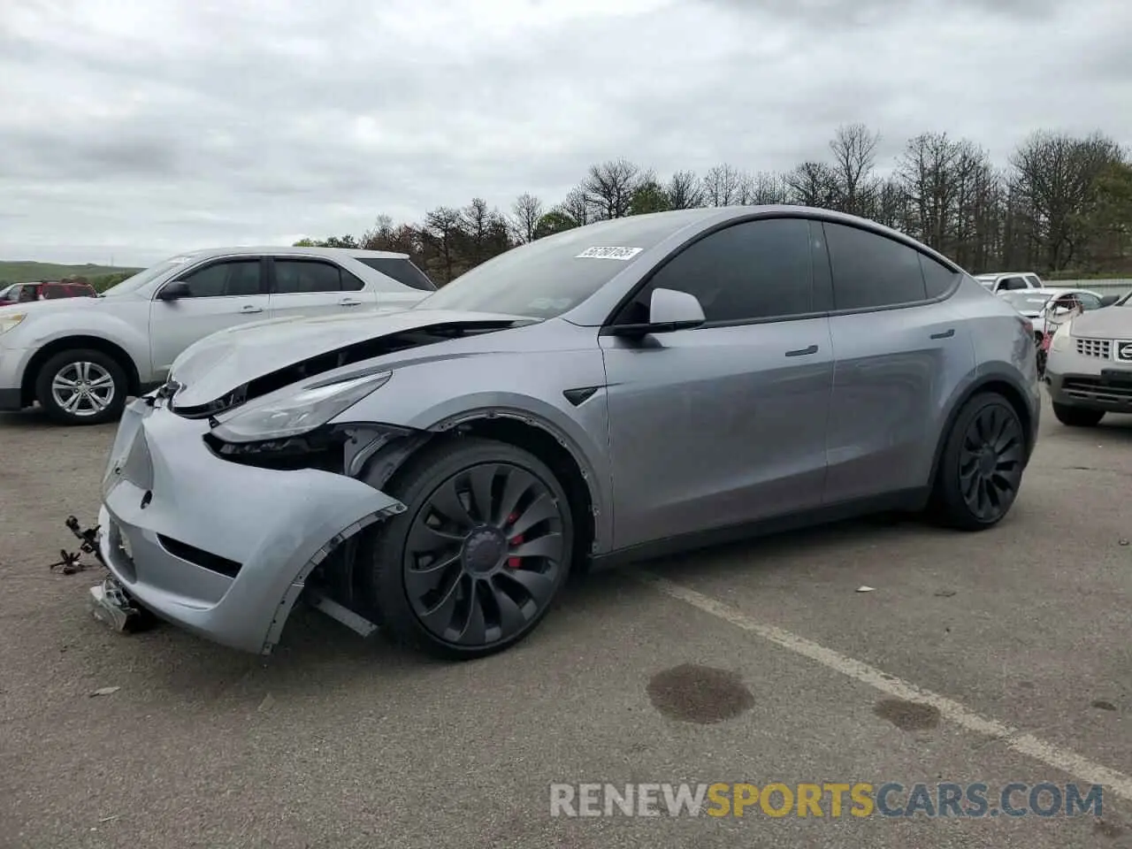 1 Фотография поврежденного автомобиля 7SAYGDEF9RA307989 TESLA MODEL Y 2024