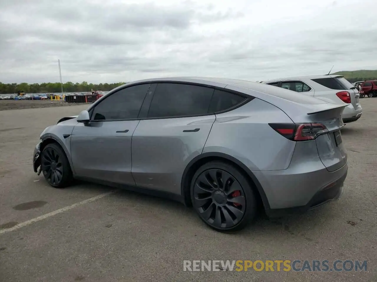 2 Фотография поврежденного автомобиля 7SAYGDEF9RA307989 TESLA MODEL Y 2024
