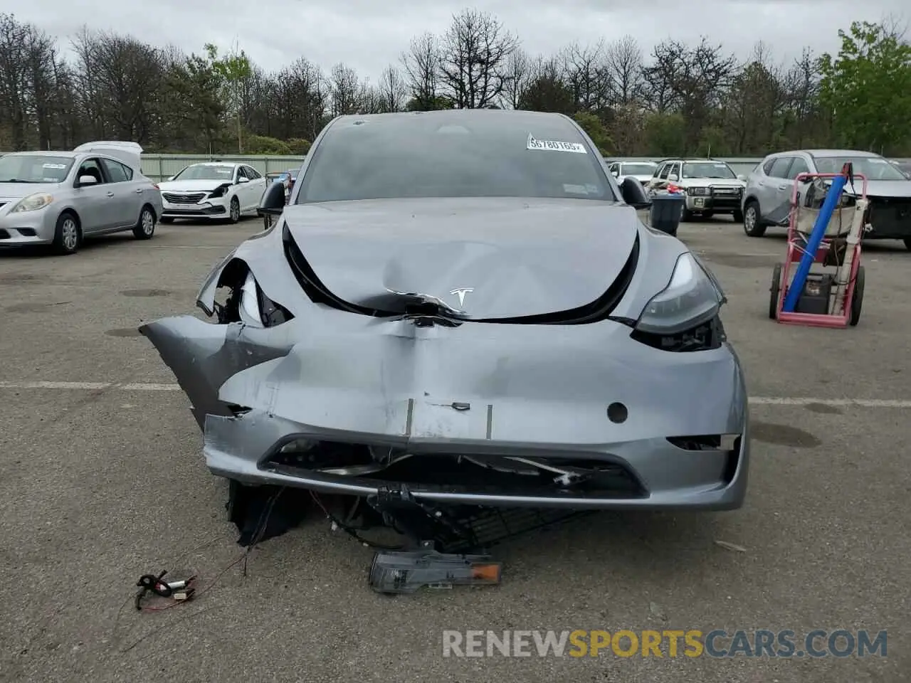 5 Фотография поврежденного автомобиля 7SAYGDEF9RA307989 TESLA MODEL Y 2024