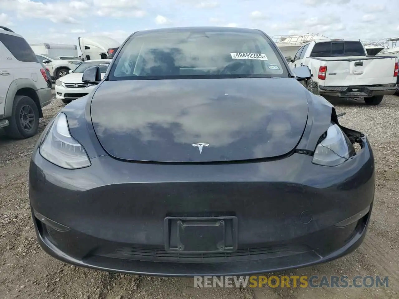 5 Фотография поврежденного автомобиля 7SAYGDEFXRA283041 TESLA MODEL Y 2024
